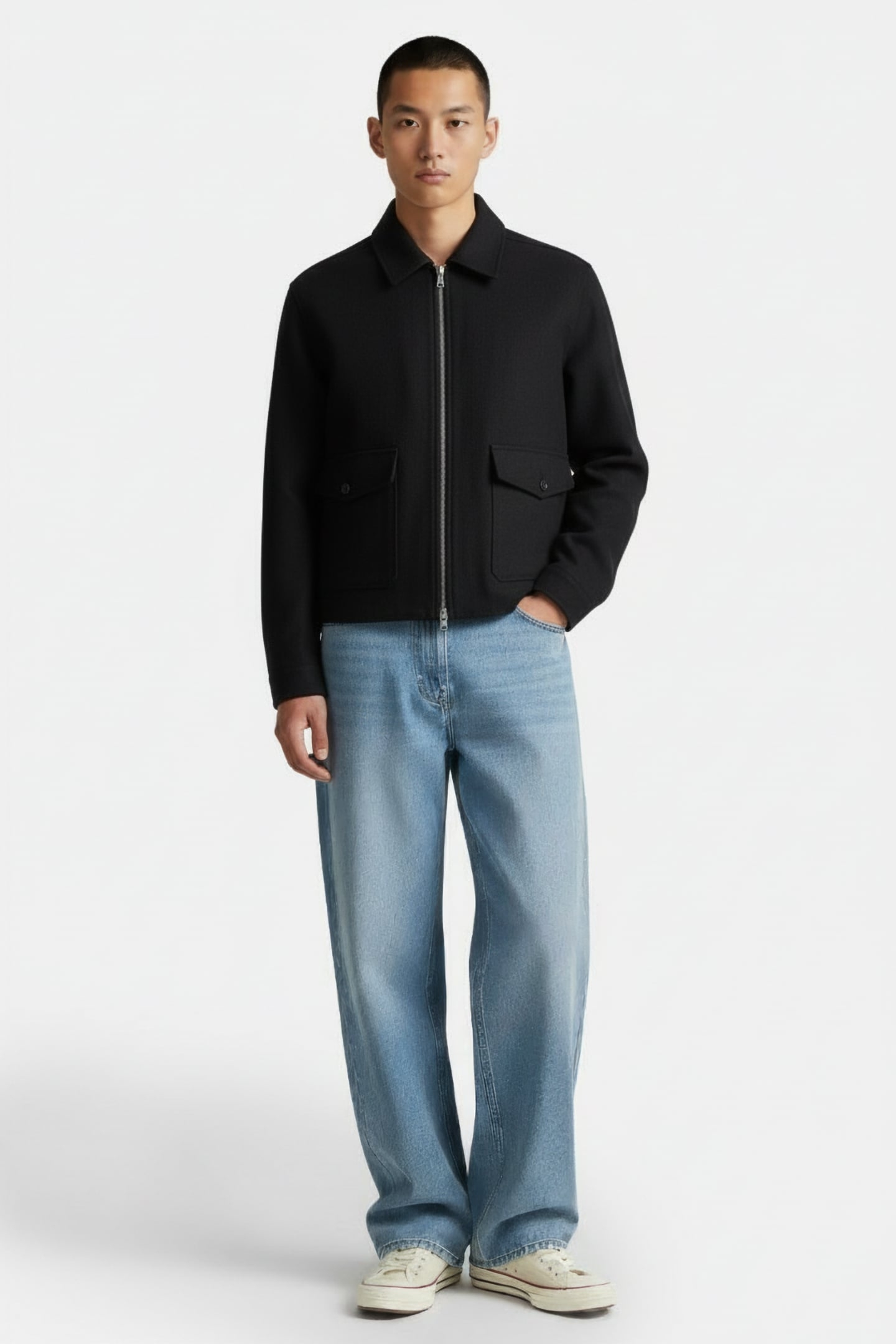 COMME DES GARÇONS HOMME – MEN'S JACKET BLACK 1