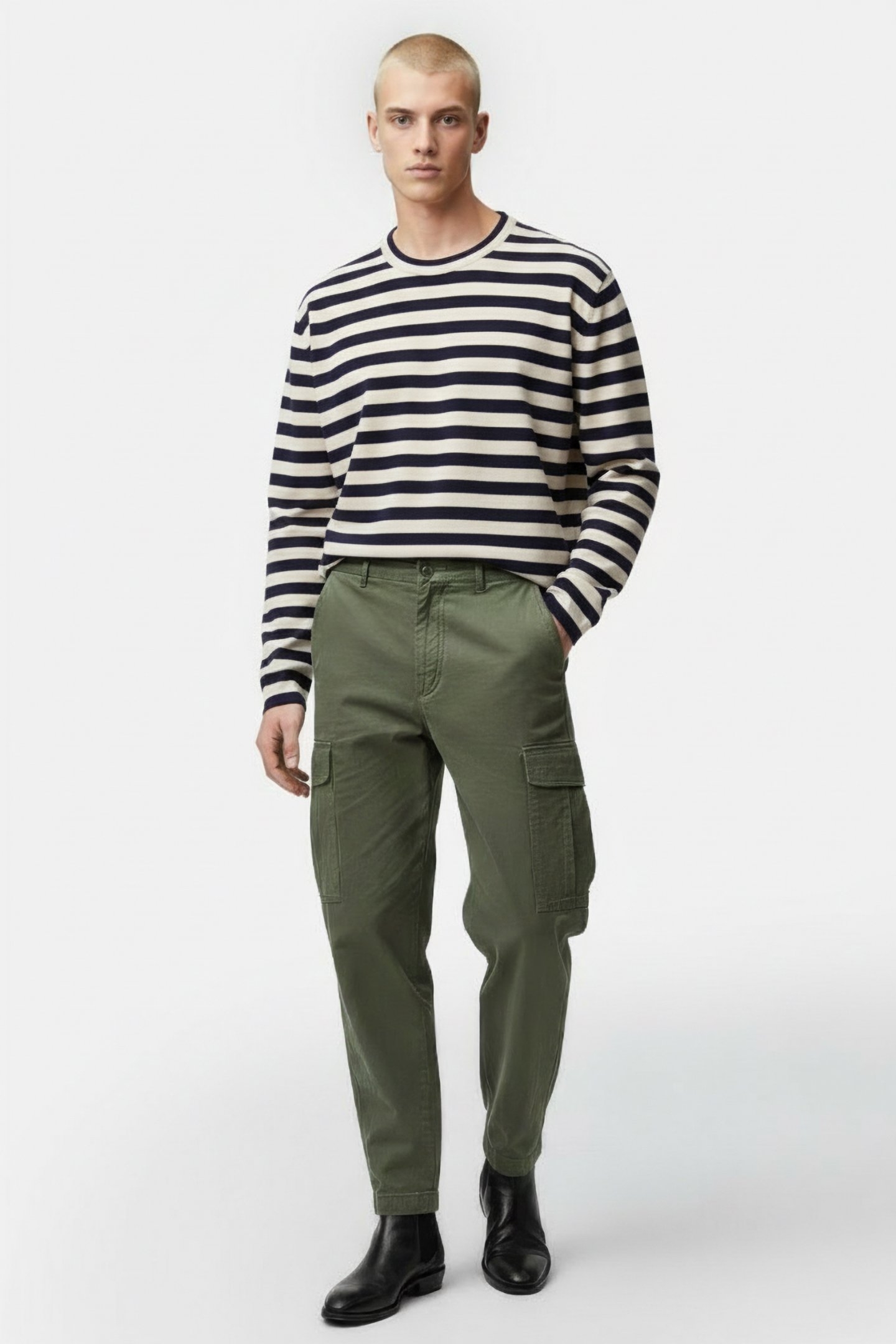 JUNYA WATANABE MAN – MEN'S T-SHIRT BLUE 1