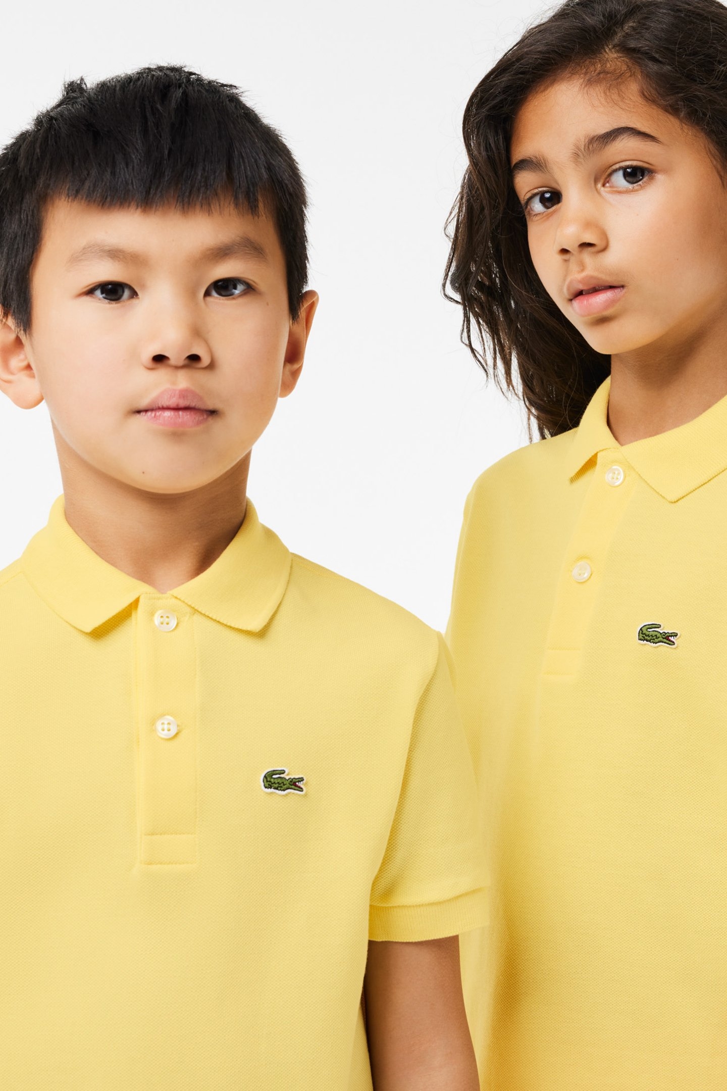 CHILDREN SHORTSLEEVE BEST POLO YELLOW 6
