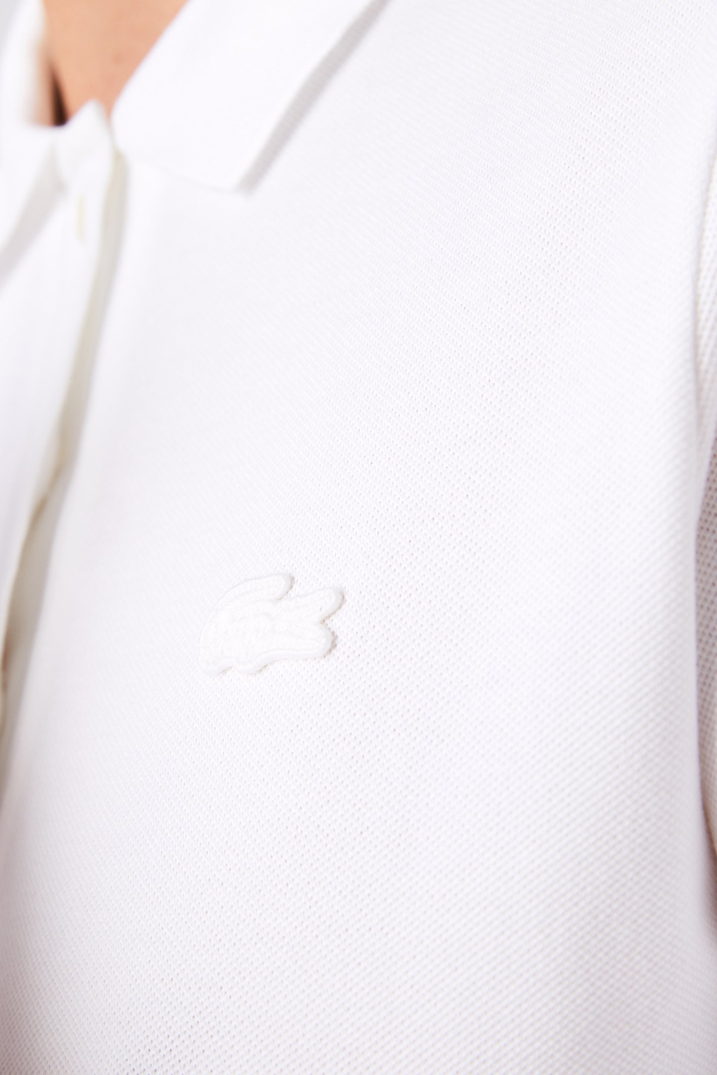 LONGSLEEVE POLO WHITE 8