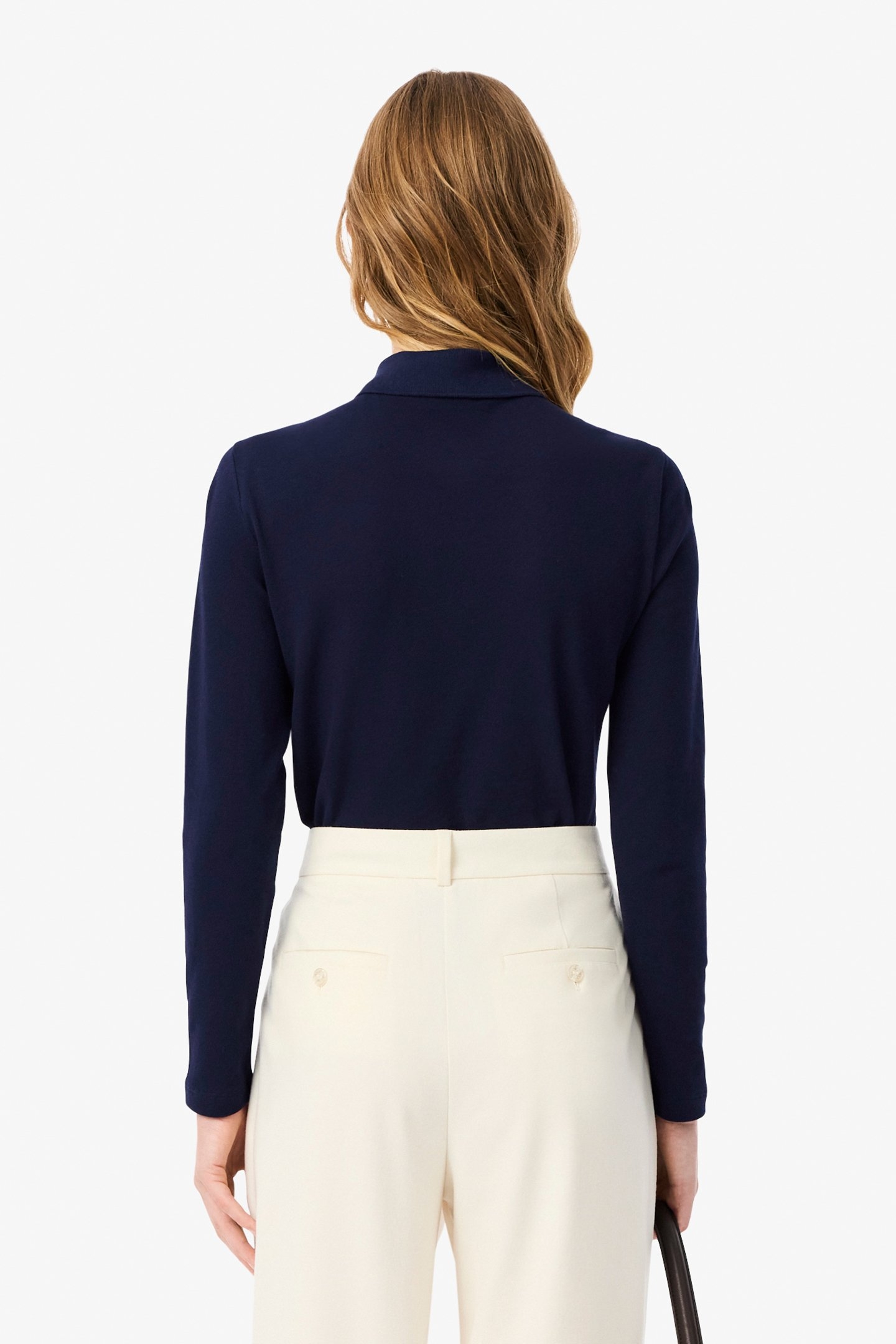 LONGSLEEVE POLO NAVY BLUE 2