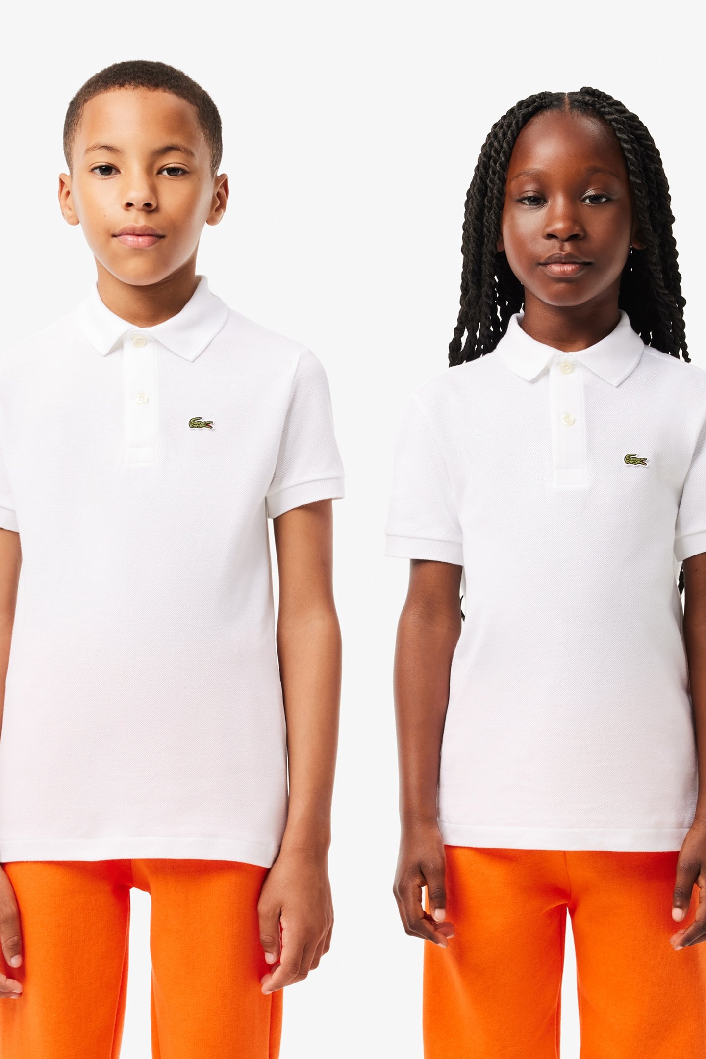 CHILDREN SHORTSLEEVE BEST POLO WHITE 4