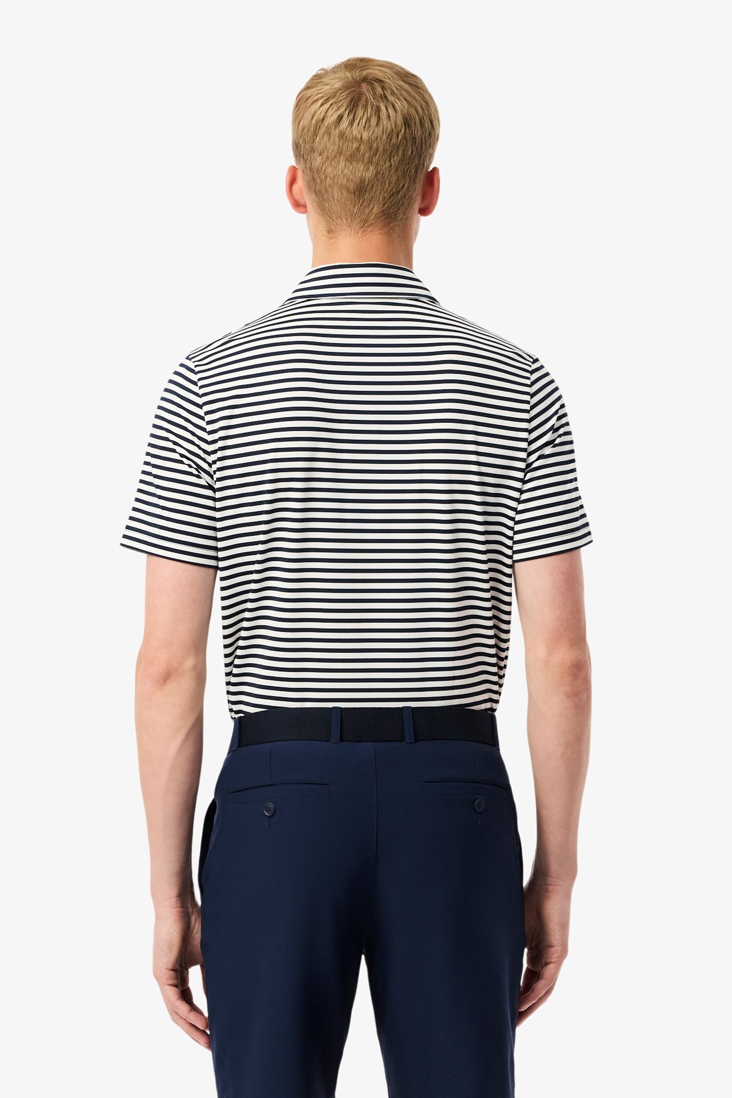 SHORTSLEEVE POLO NAVY BLUE/WHITE 2