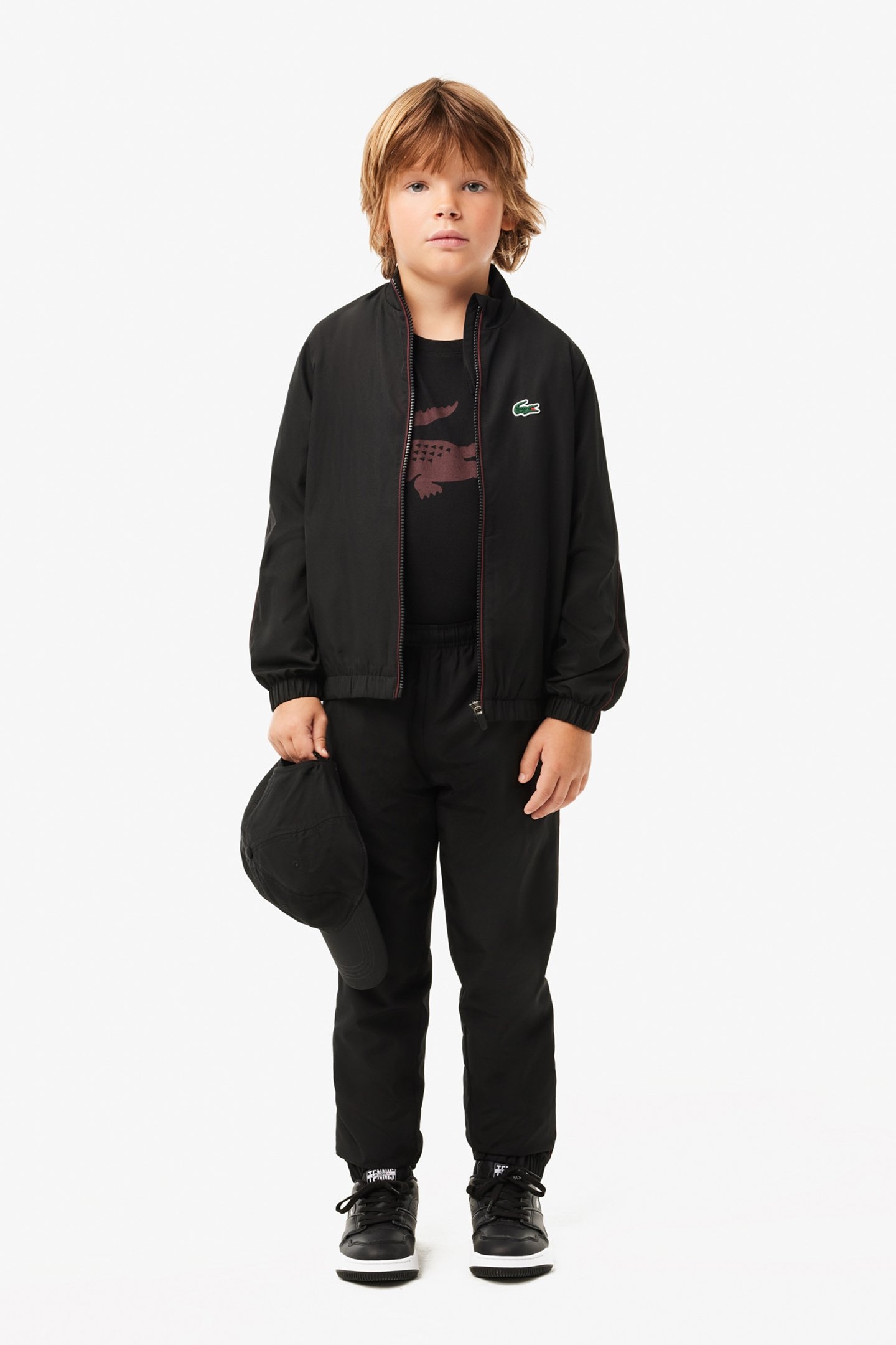 CHILDREN TRACKSUIT BLACK/EXPRESSO 1