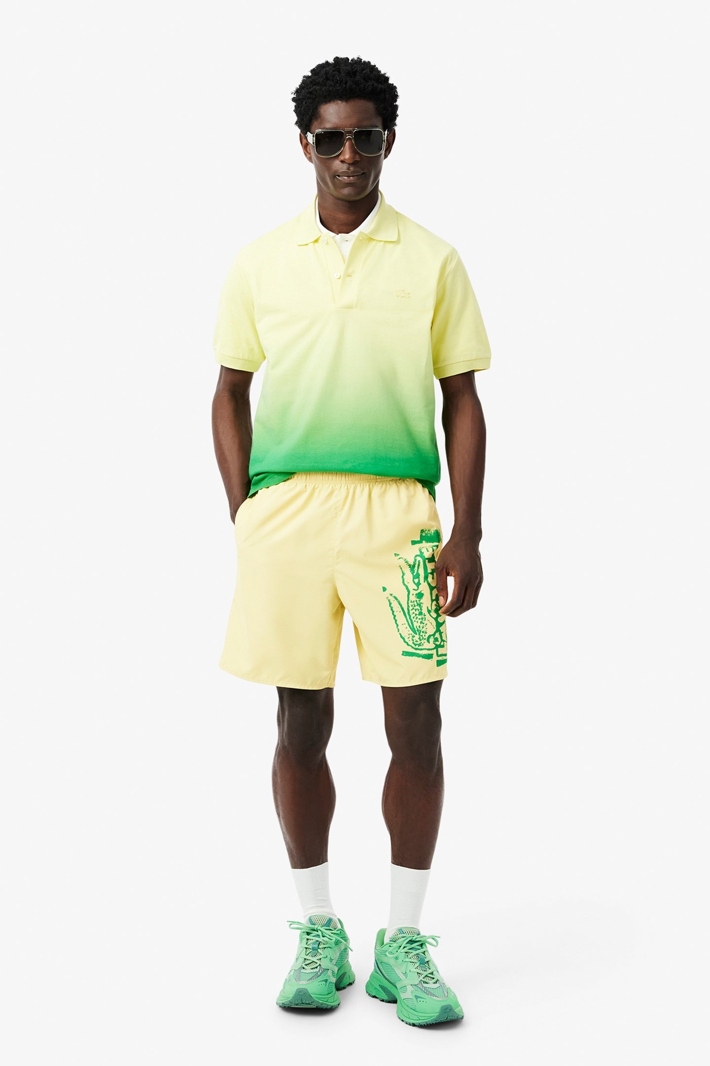 SWIMMING TRUNKS YELLOW/CALATHEA 4