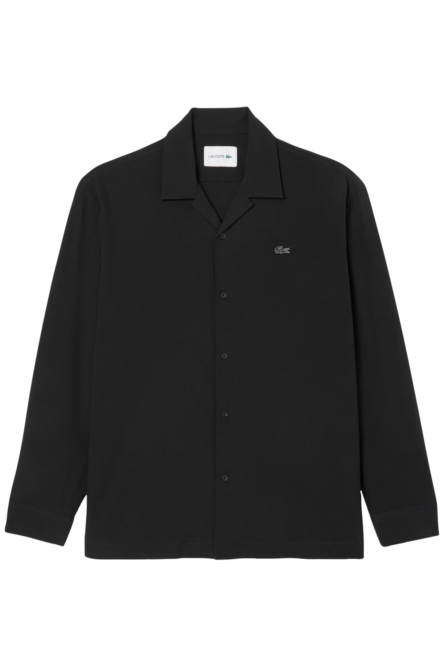 LONGSLEEVE WOVEN SHIRT BLACK 3