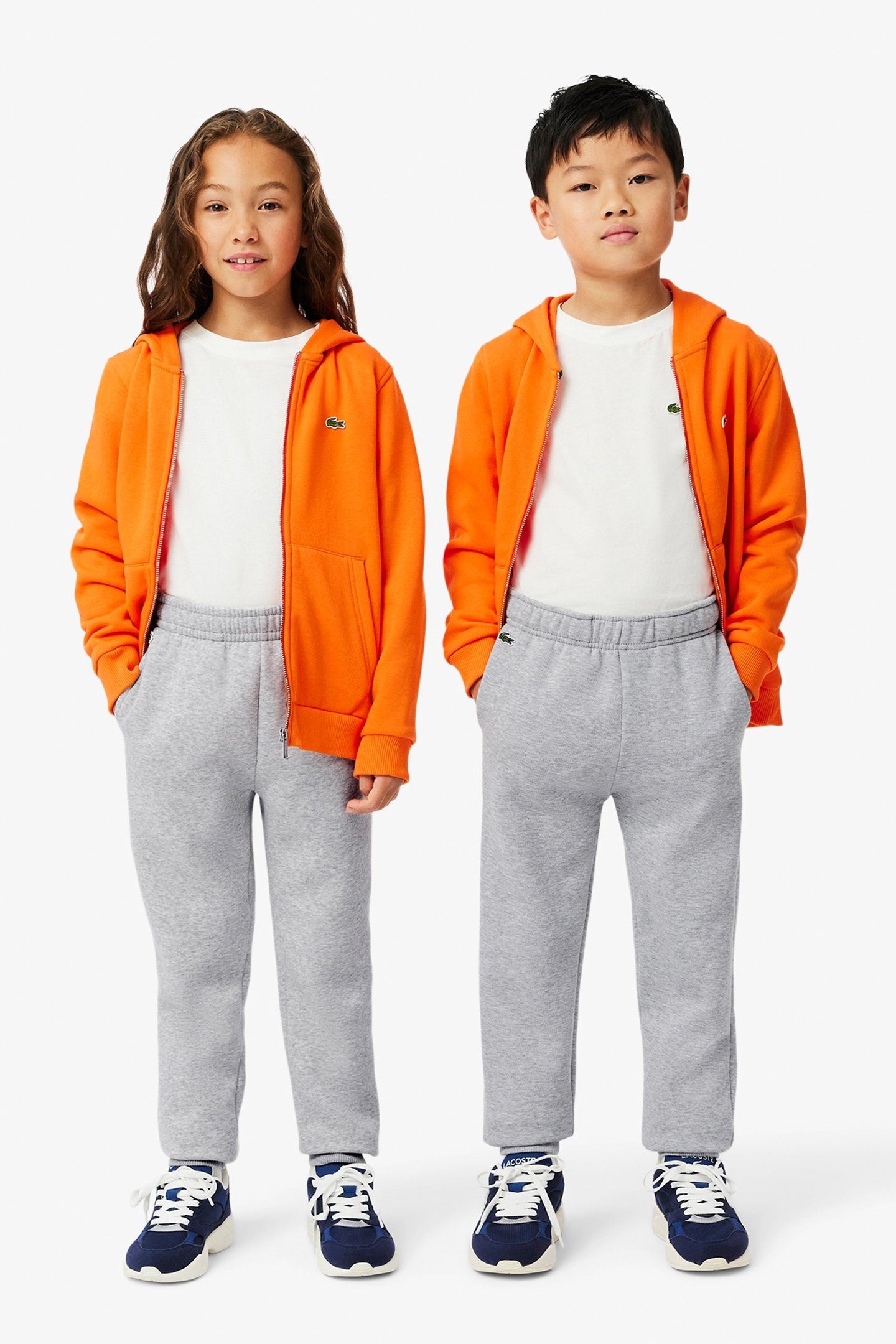 CHILDREN TRACKSUIT TROUSER SILVER CHINE 1