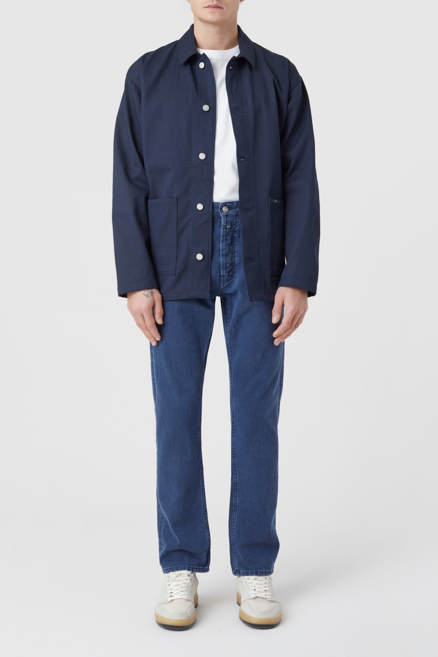 OAKLAND STRAIGHT JEANS MID BLUE 1