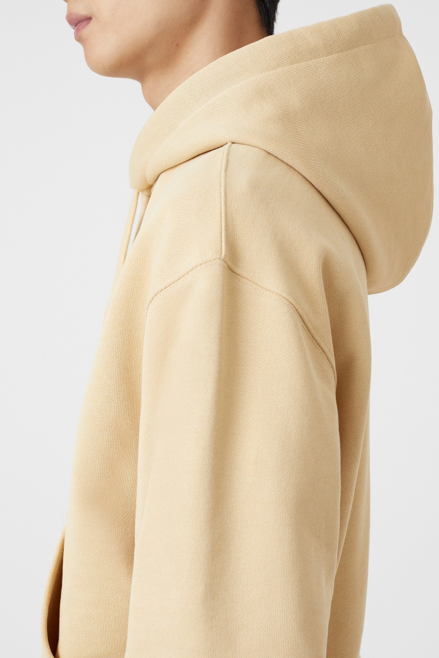 BOXY HOODIE T-SHIRTS HAY YELLOW 5