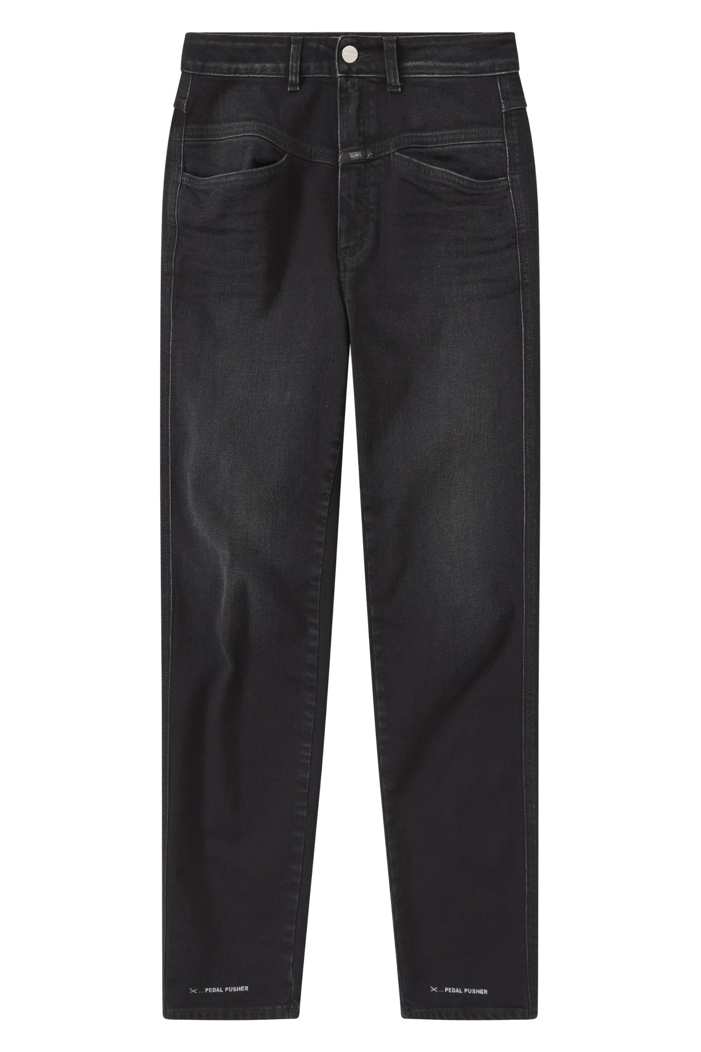 PEDAL PUSHER JEANS DARK GREY 1