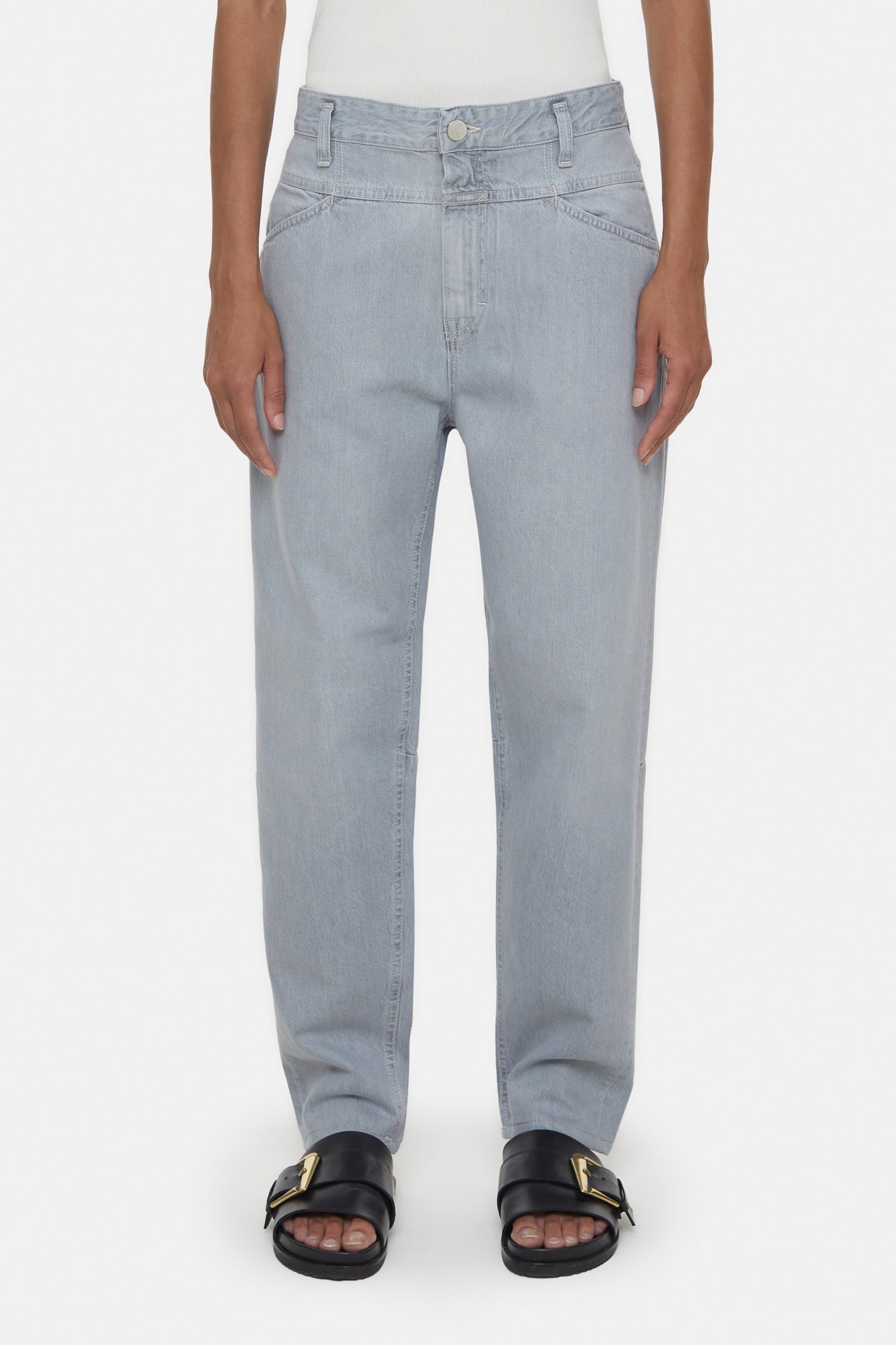X-LENT JEANS LIGHT GREY 2
