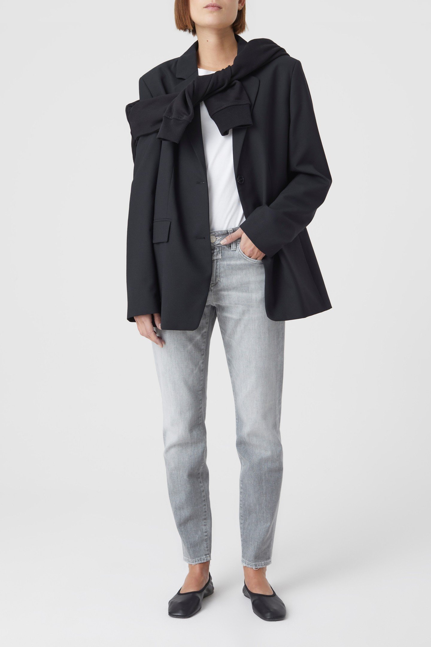 BAKER JEANS LIGHT GREY 7