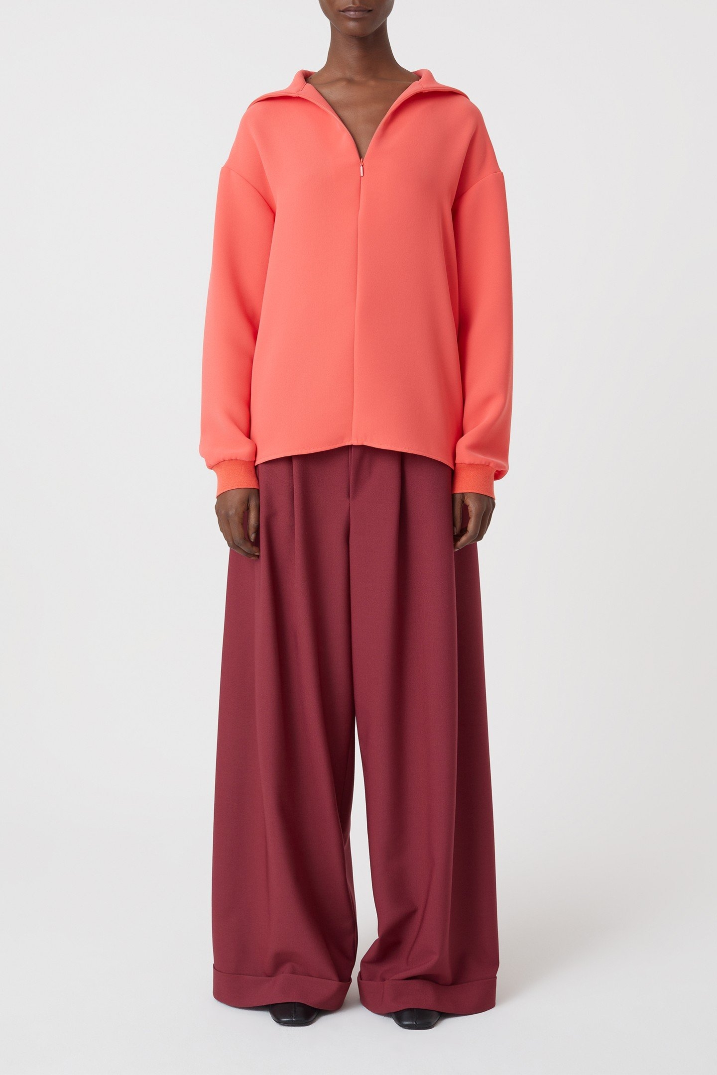 TRACK SUIT SHIRT & BLOUSES VIBRANT RED 4