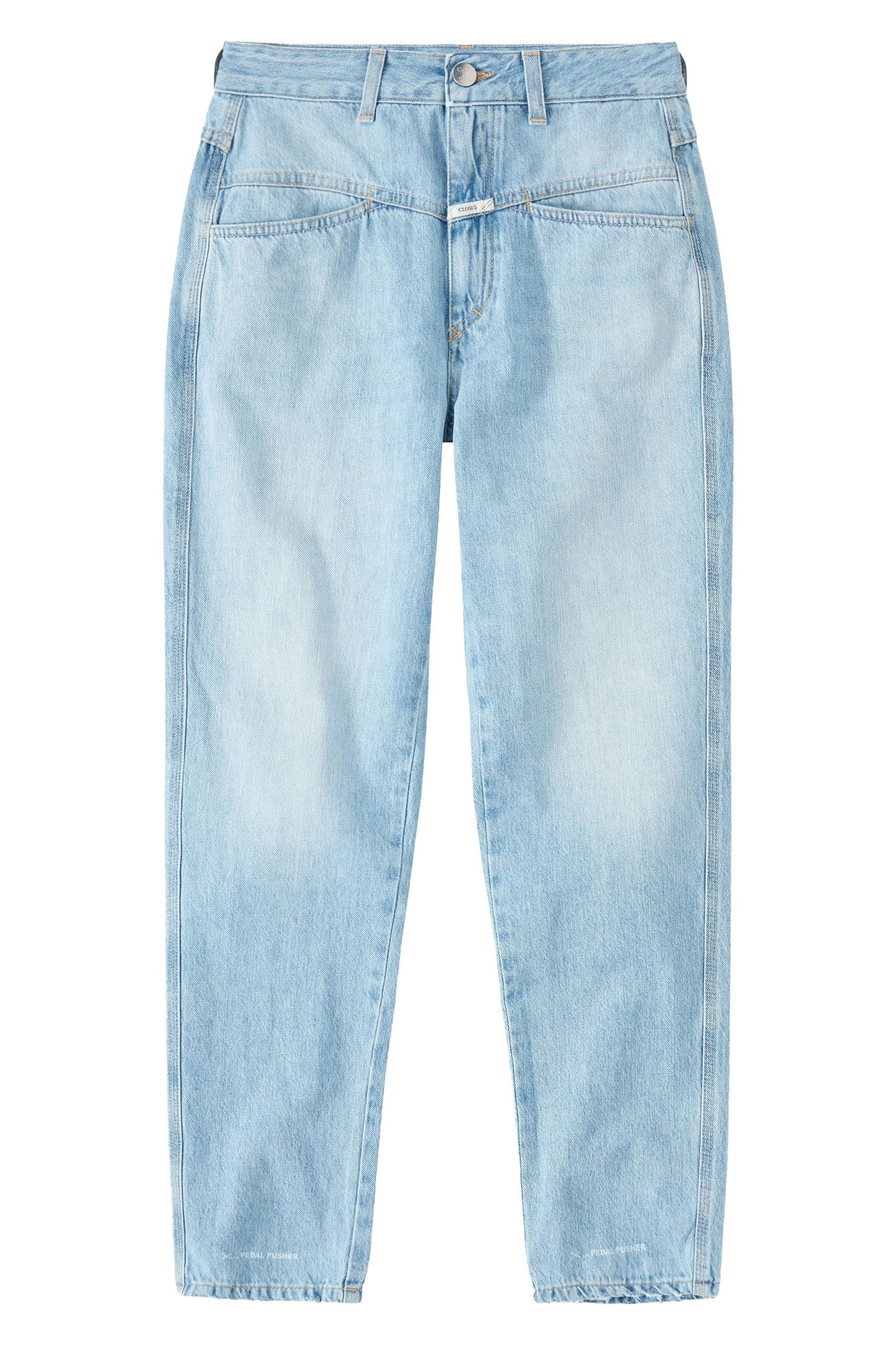 PEDAL PUSHER JEANS LIGHT BLUE 1