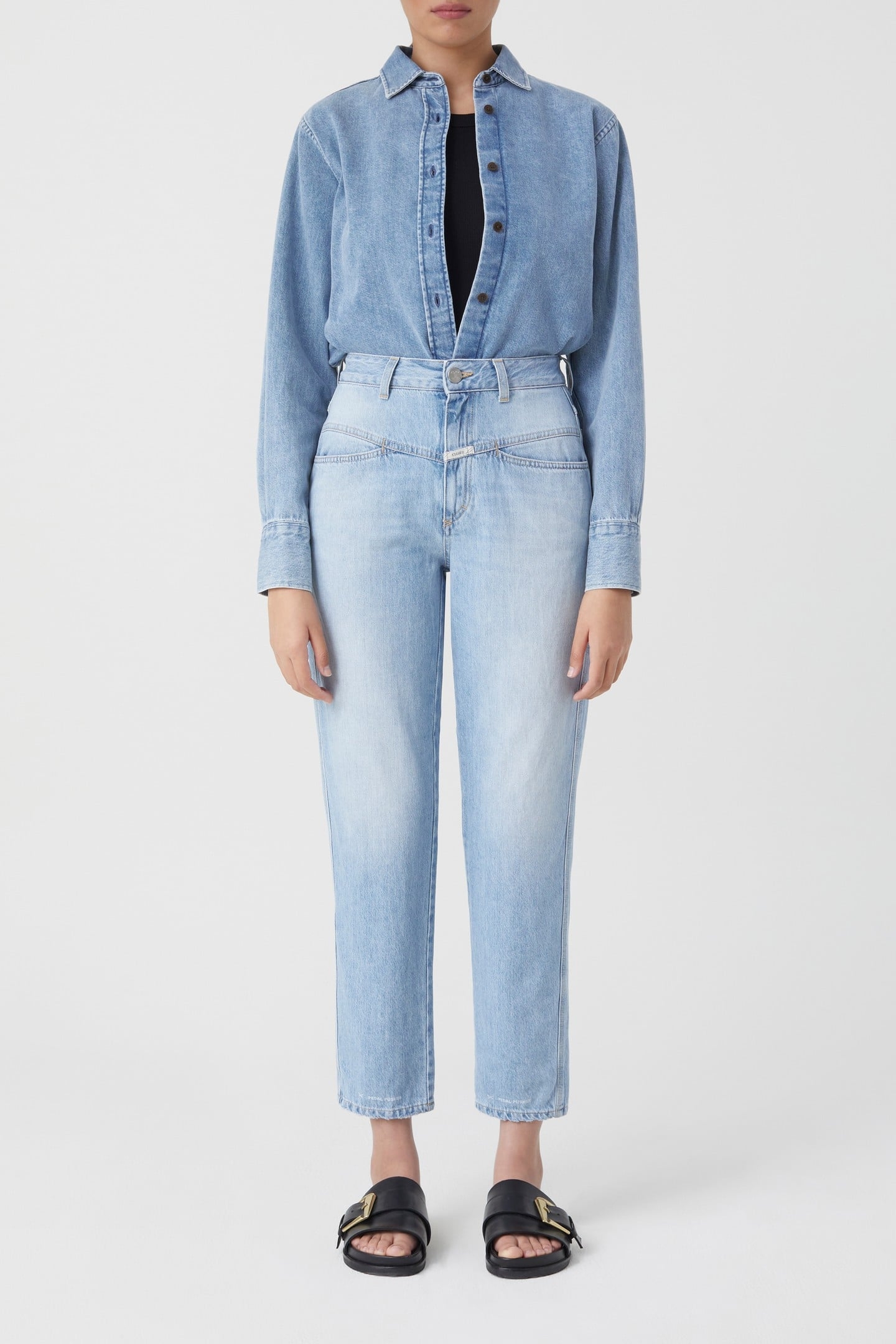 PEDAL PUSHER JEANS LIGHT BLUE 5