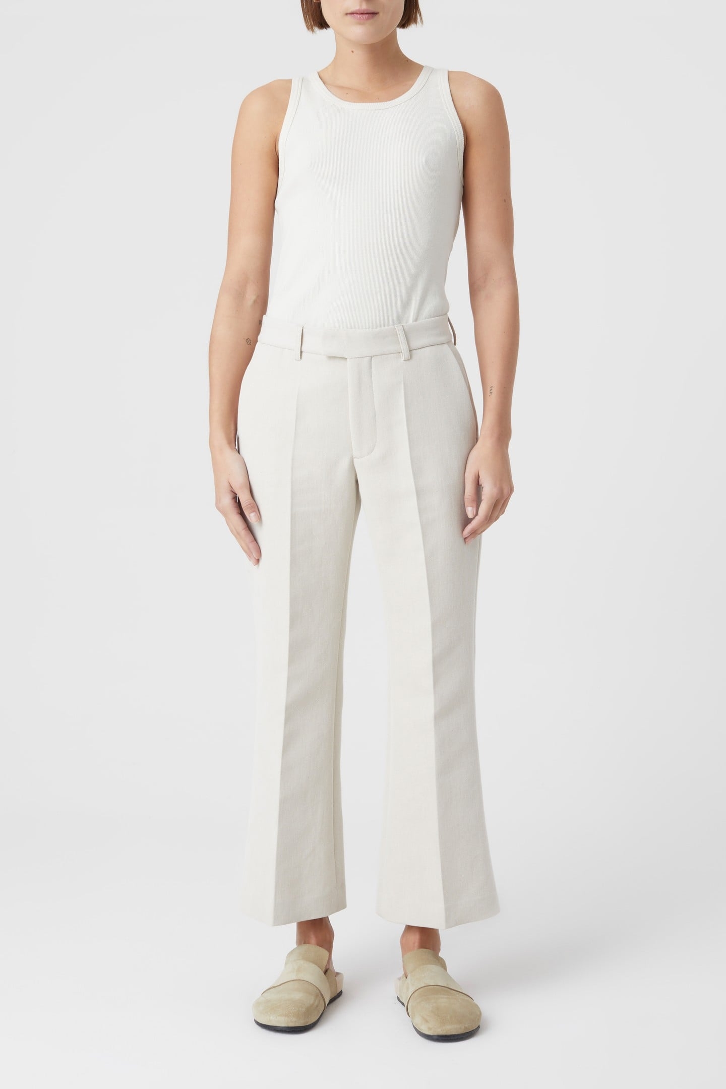 WHARTON PANTS PLASTER BEIGE 3