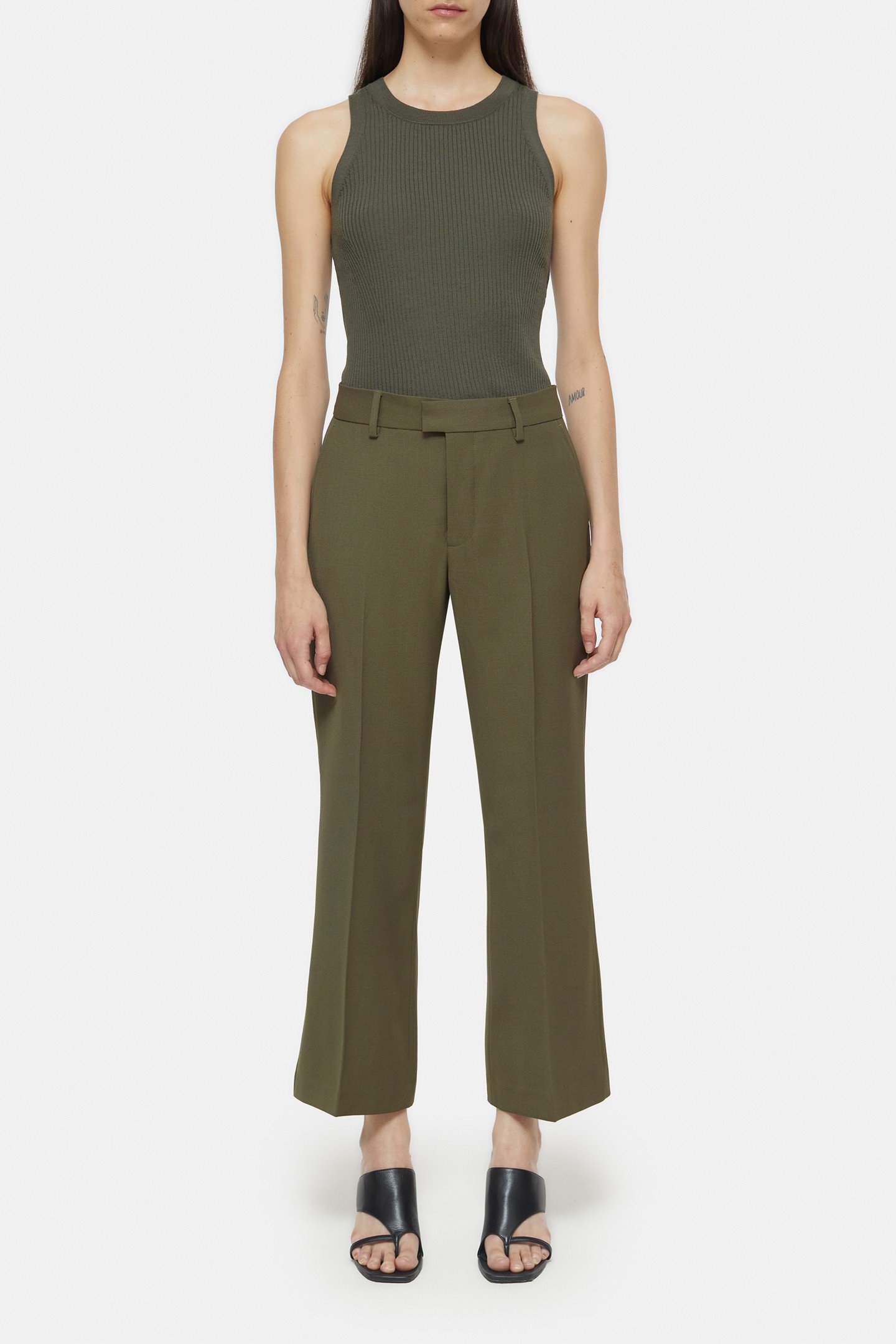 WHARTON PANTS ARMY GREEN 7