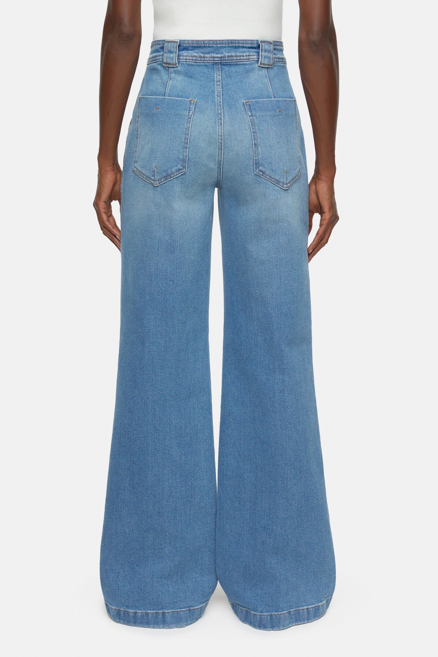 ARIA JEANS MID BLUE 4