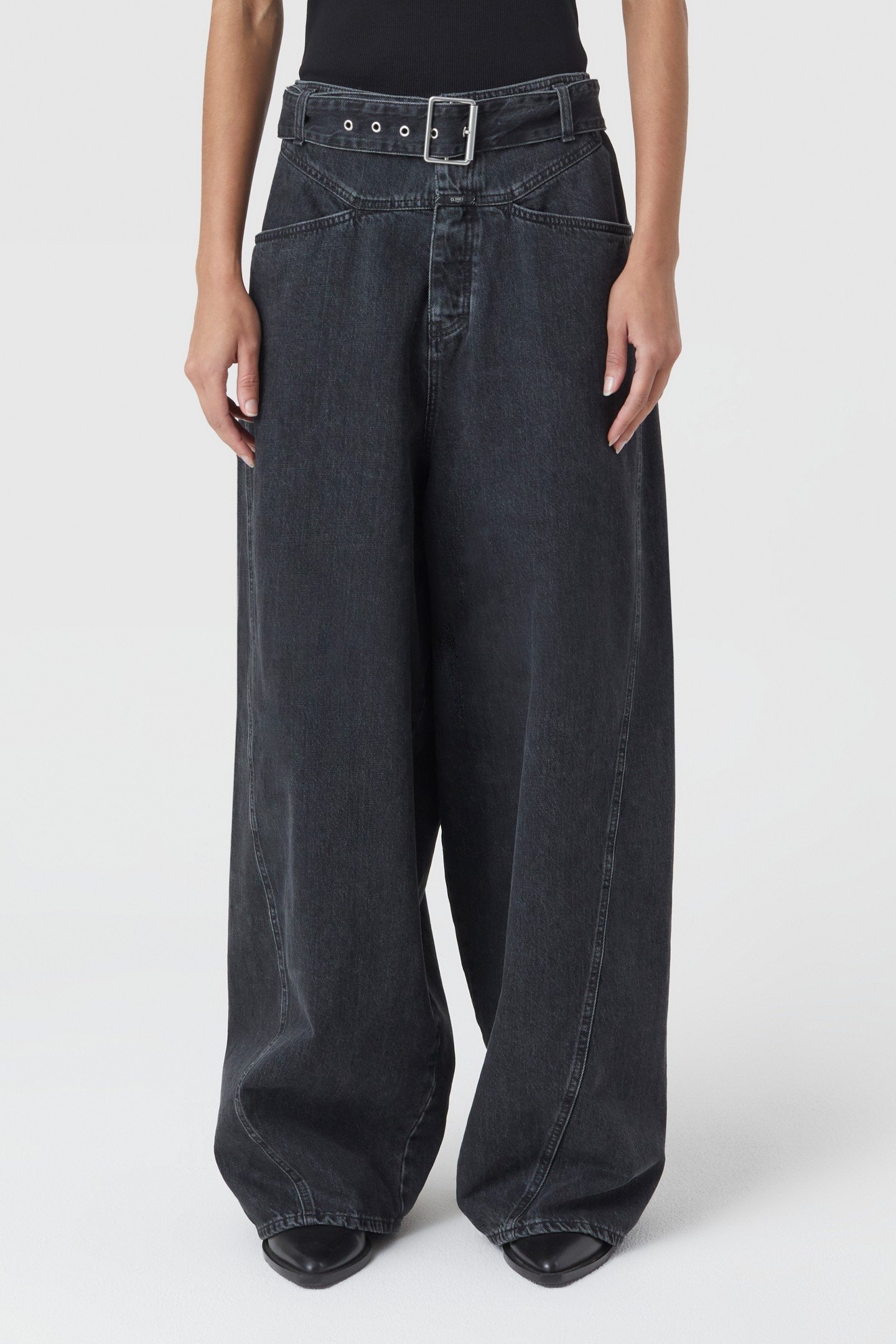 BAGGY-X JEANS DARK GREY 5