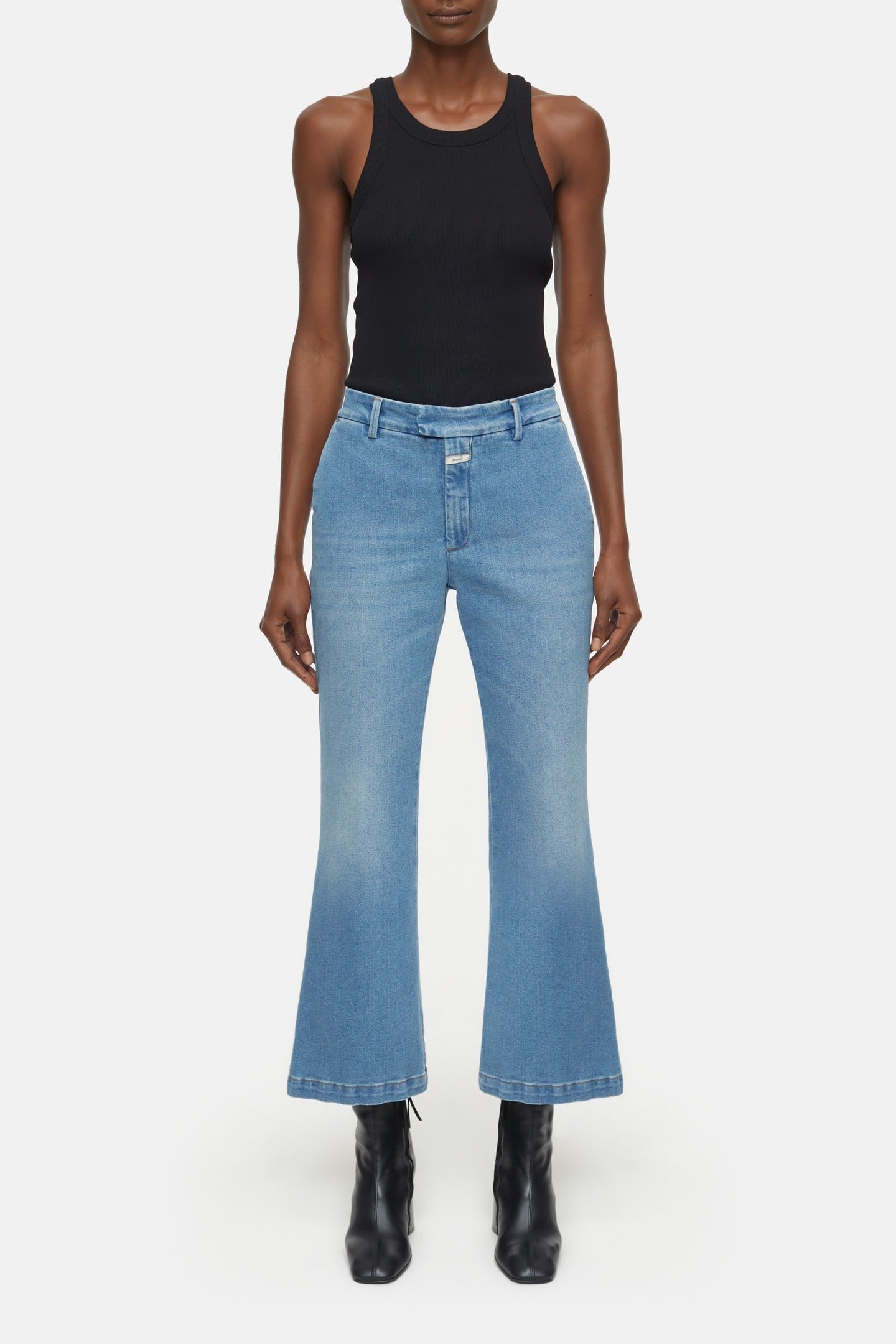 WHARTON JEANS MID BLUE 7