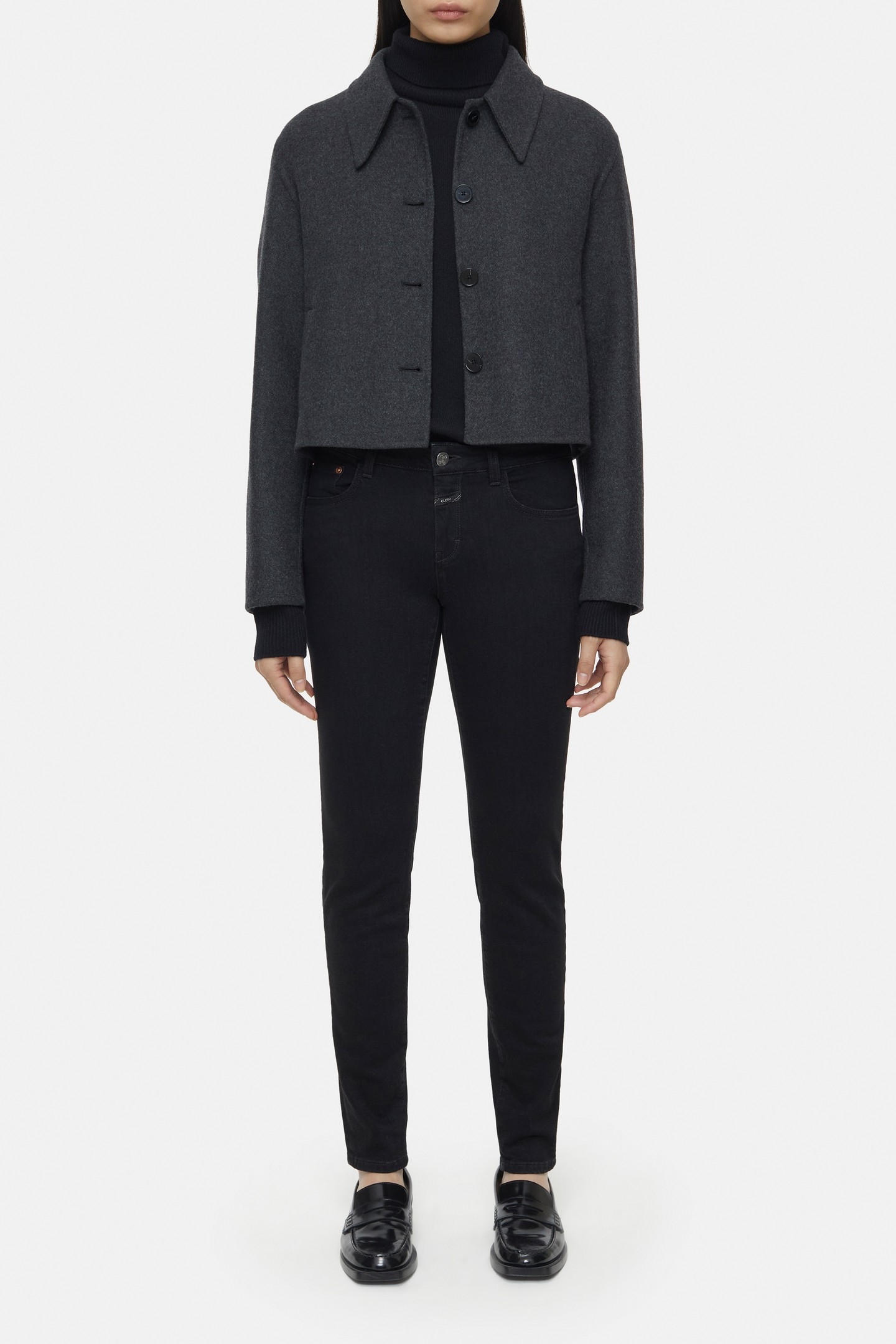 BAKER LONG JEANS DARK GREY 5