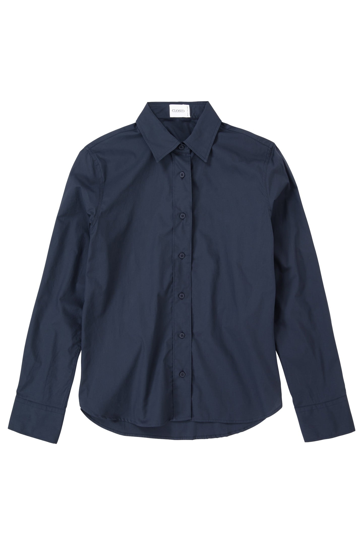 STRAIGHT FITTED SHIRT & BLOUSES DARK NIGHT 1