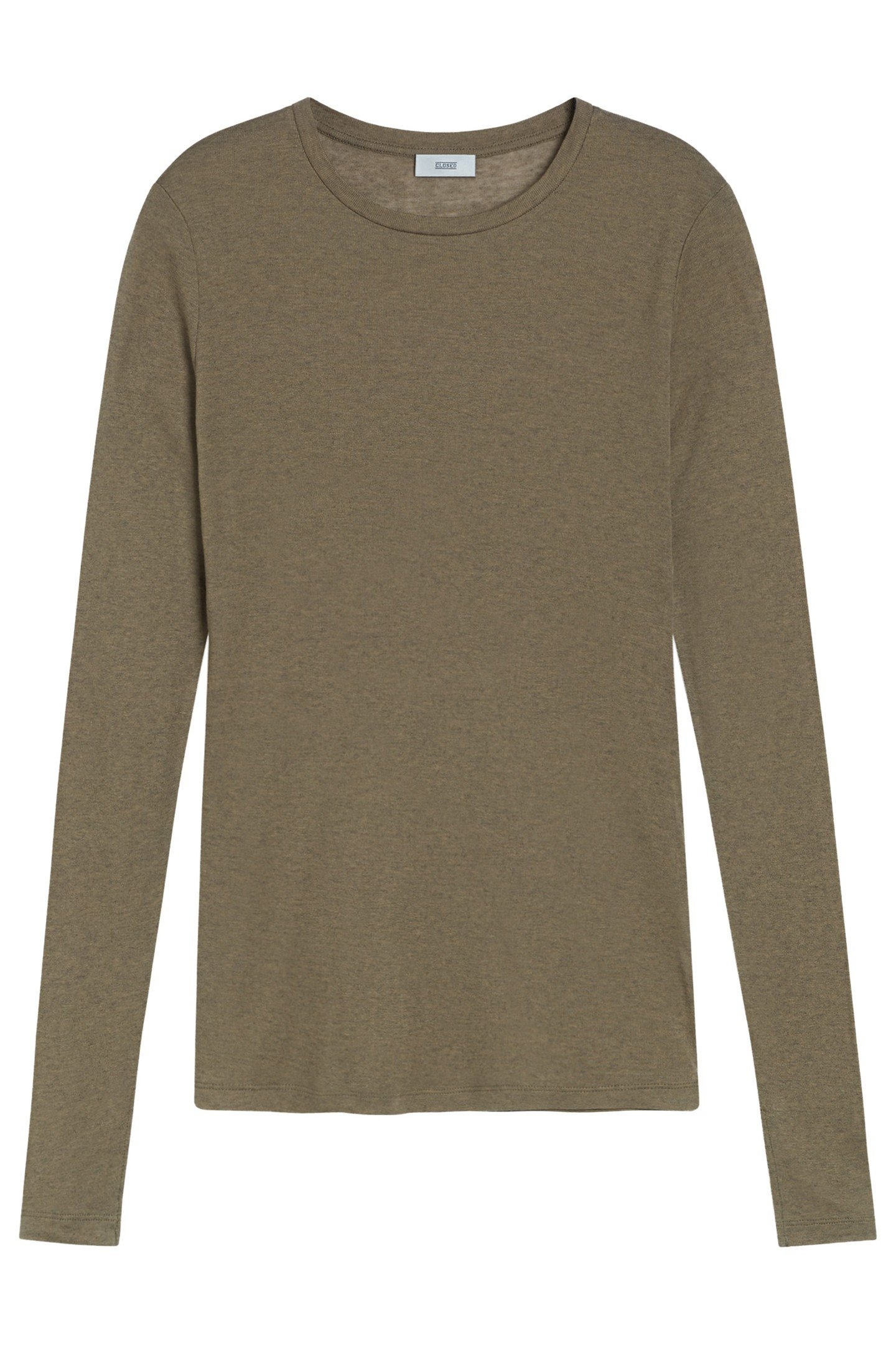 CREW NECK LONGSLEEVE T-SHIRTS OLD PINE 1