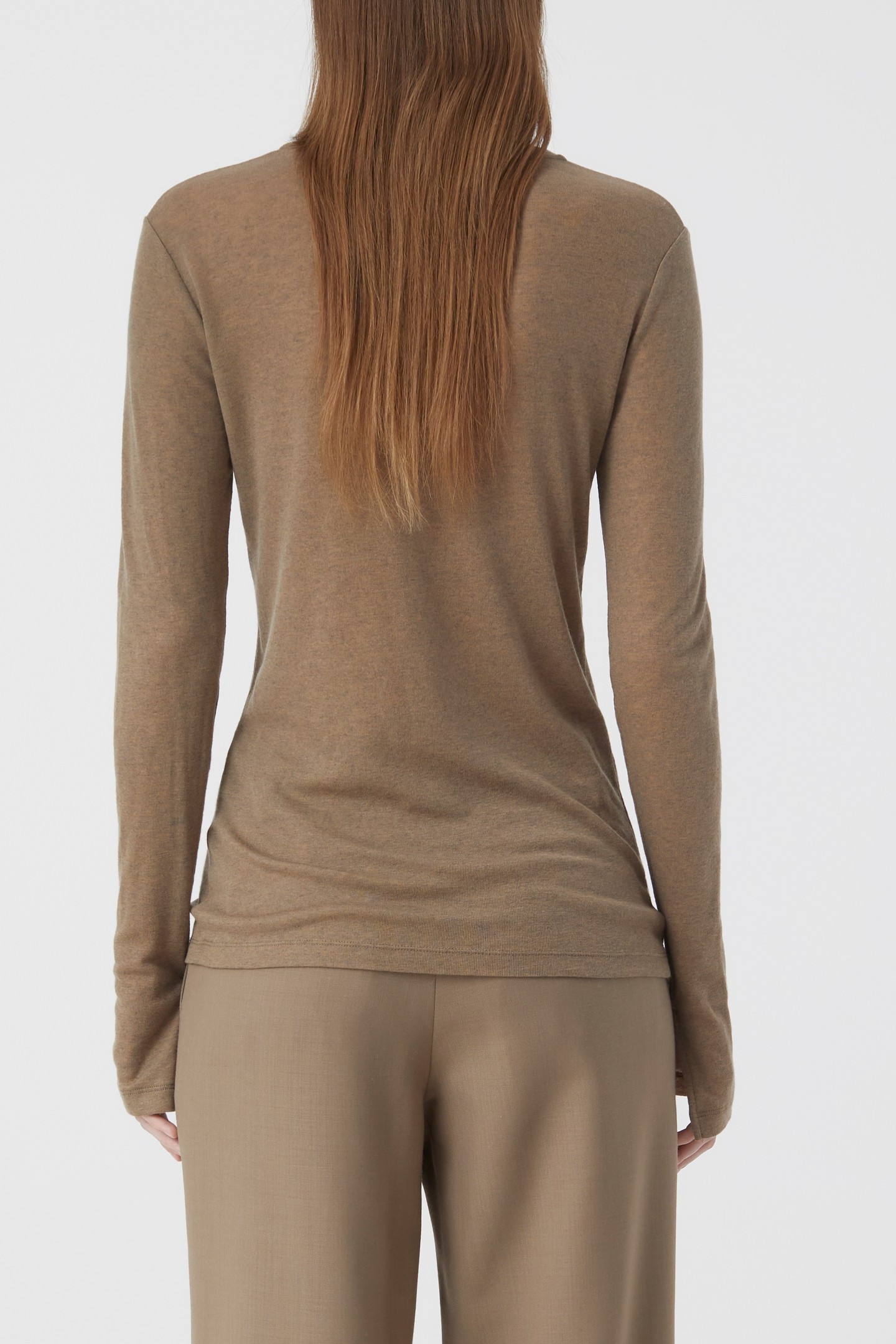 CREW NECK LONGSLEEVE T-SHIRTS OLD PINE 5