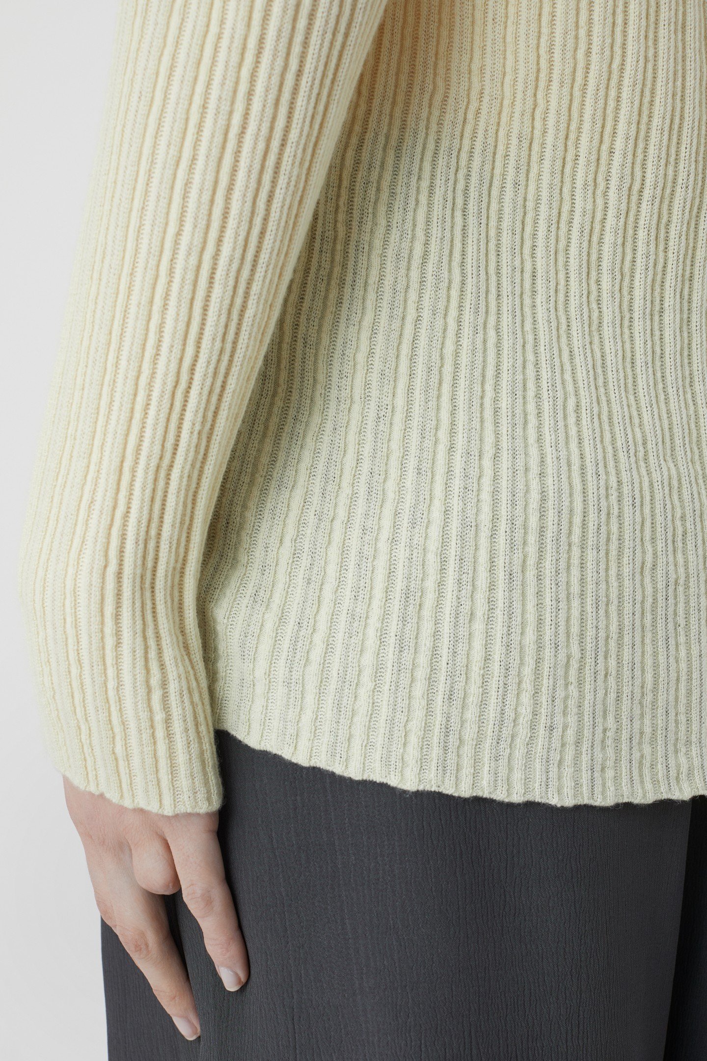 CREW NECK LONG SLEEVE KNITS SHELL 6