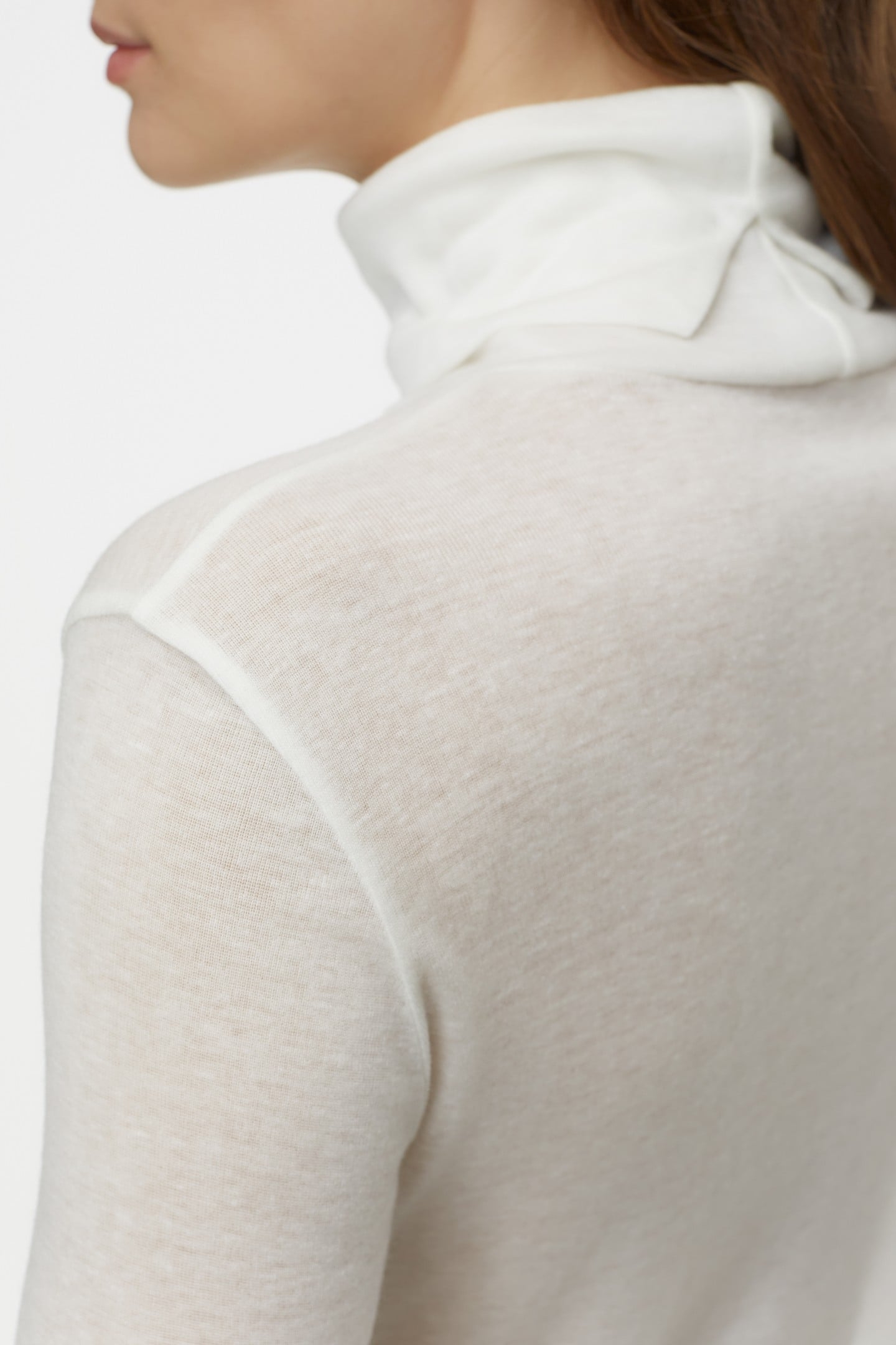 TURTLE NECK LONGSLEEVE T-SHIRTS IVORY 7