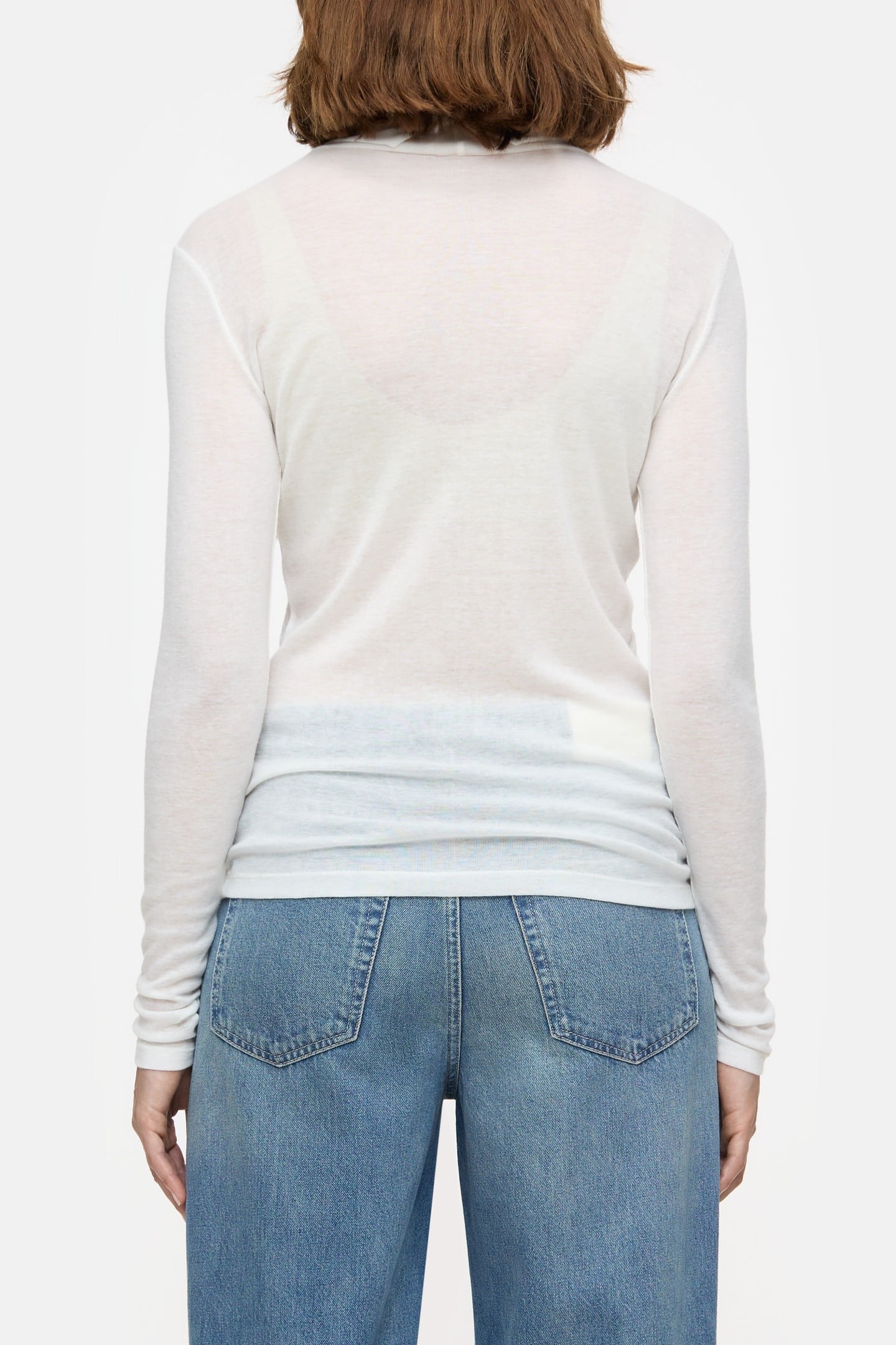 TURTLE NECK LONGSLEEVE T-SHIRTS IVORY 4