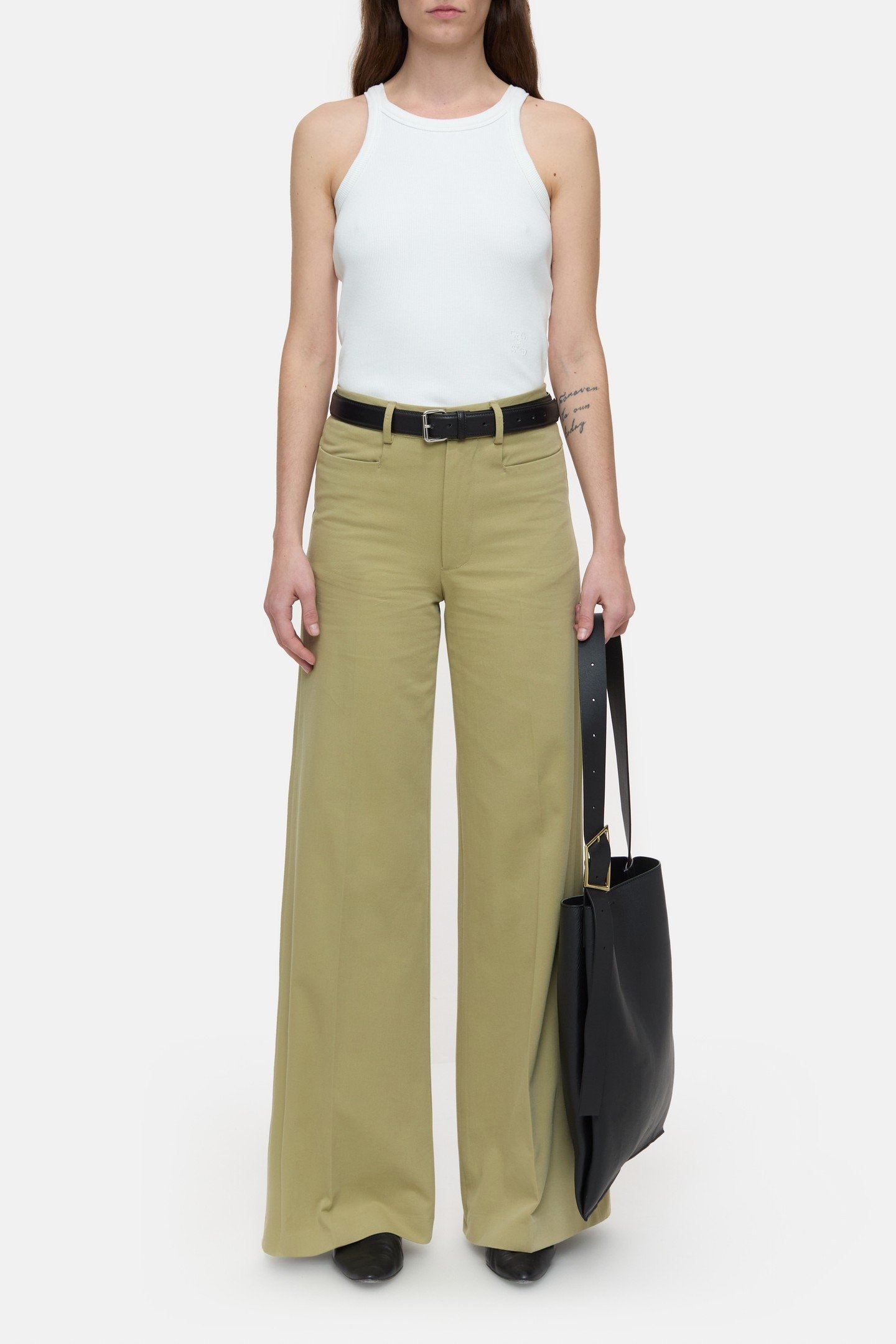 VEOLA PANTS SAGE TEA 1