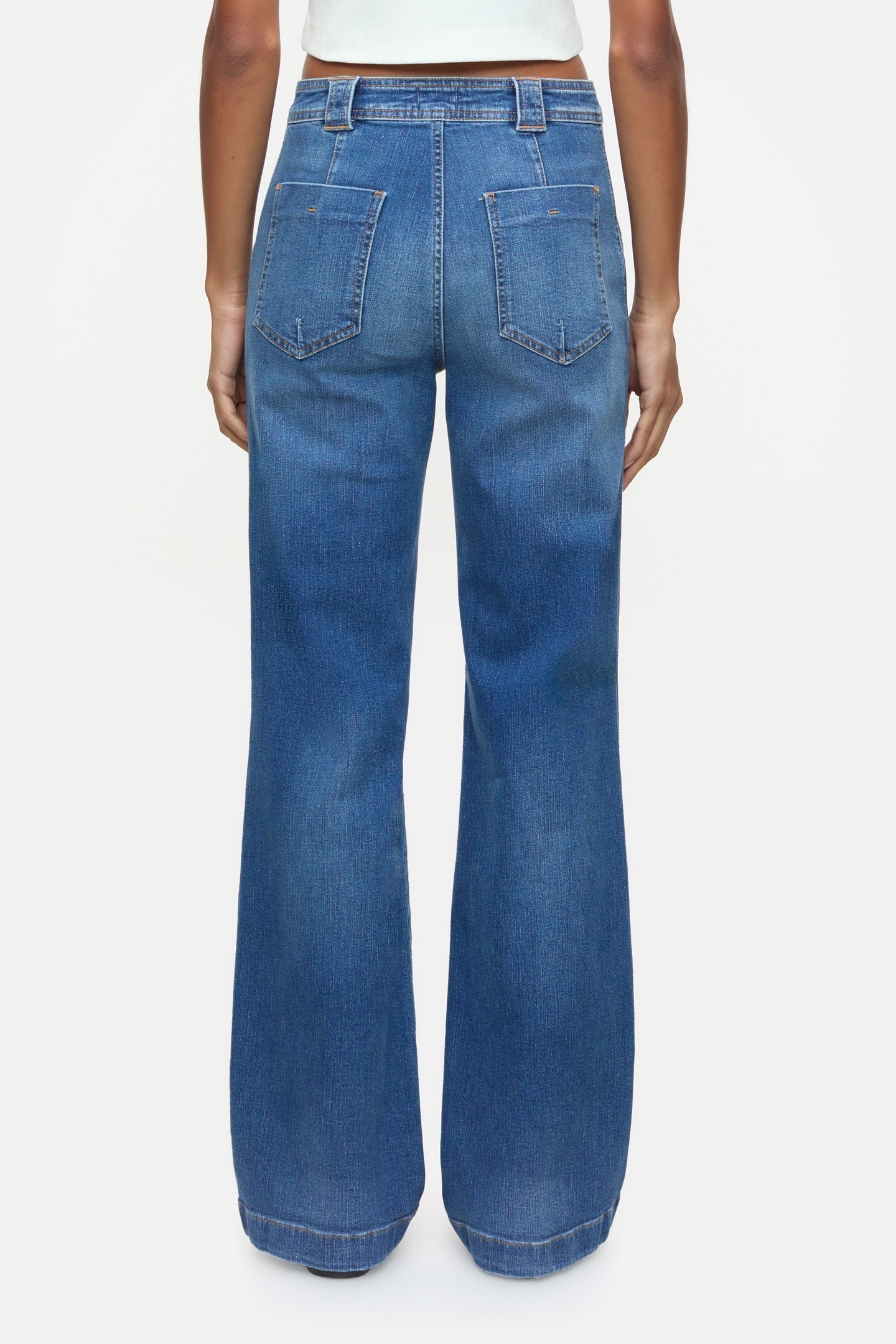 ARIA JEANS MID BLUE 2