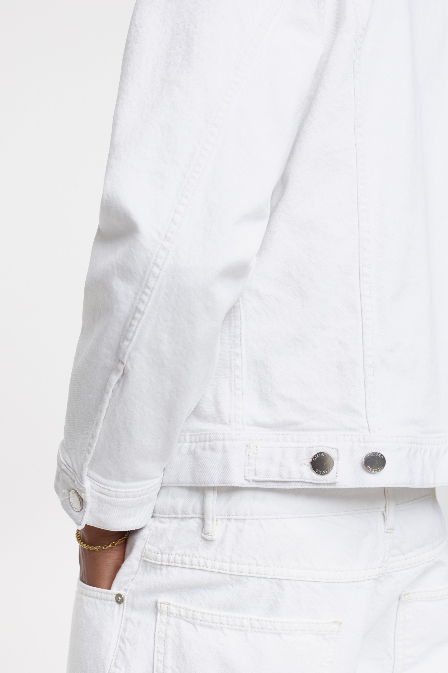 DENIM JACKET IVORY 8