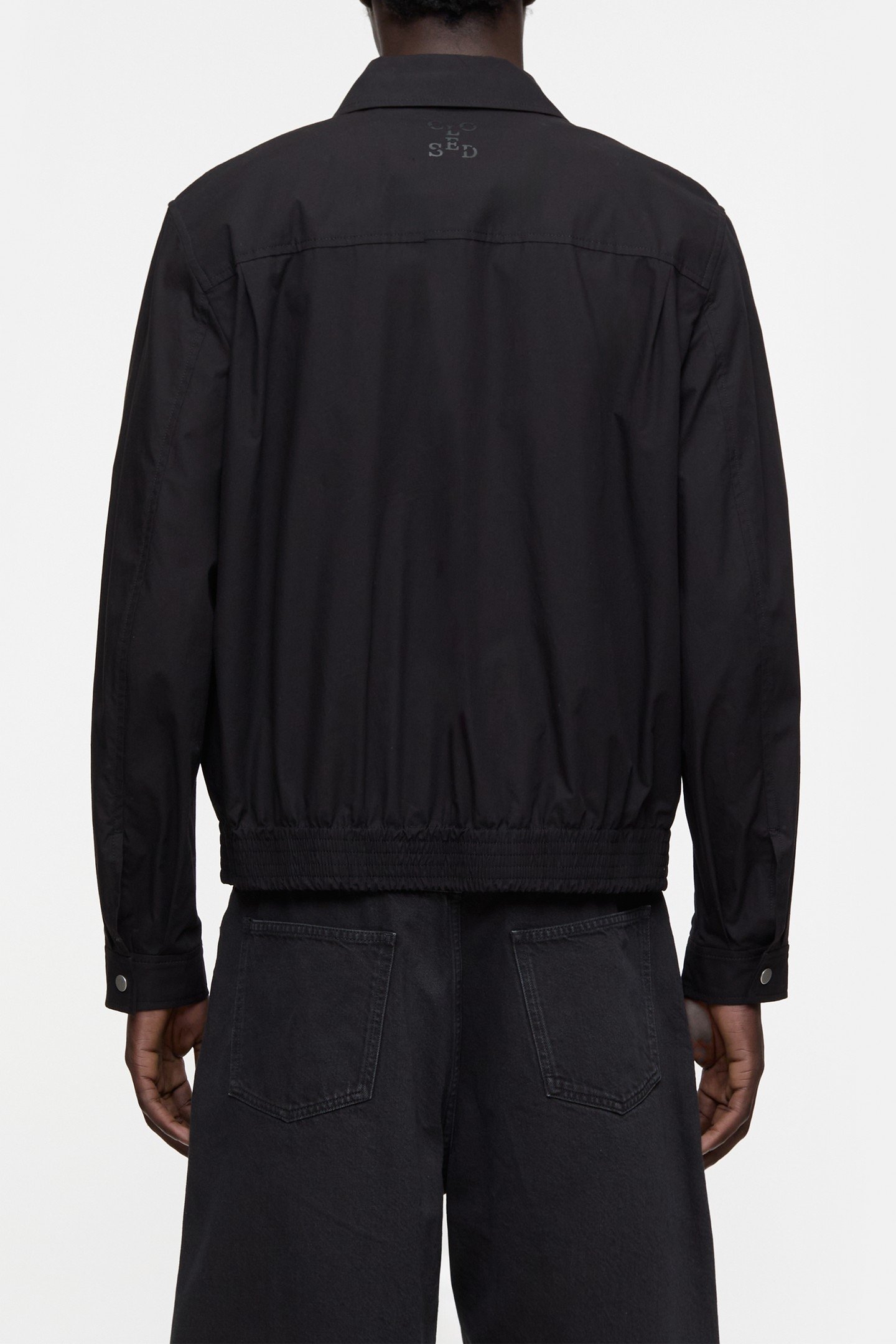 SHORT BLOUSON BLACK 3