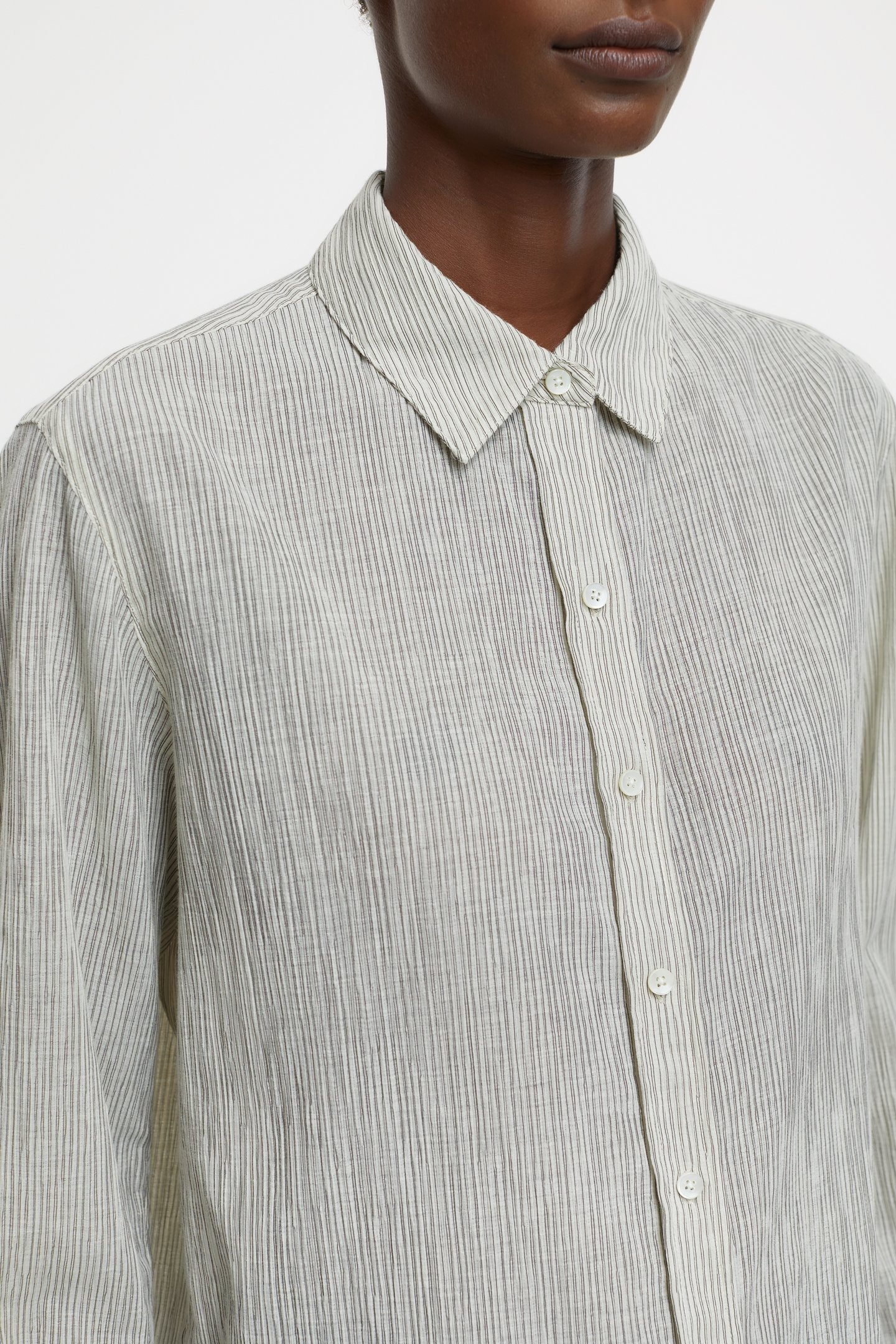 LONG SLEEVE SHIRT & BLOUSES IVORY 5