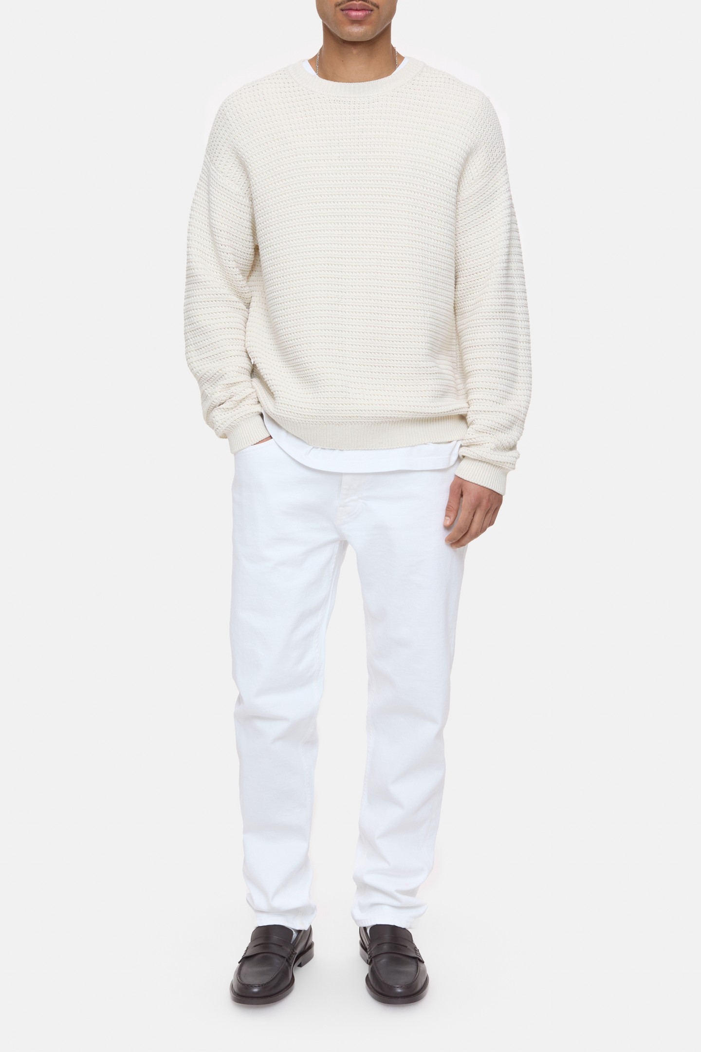 COOPER TRUE JEANS IVORY 1