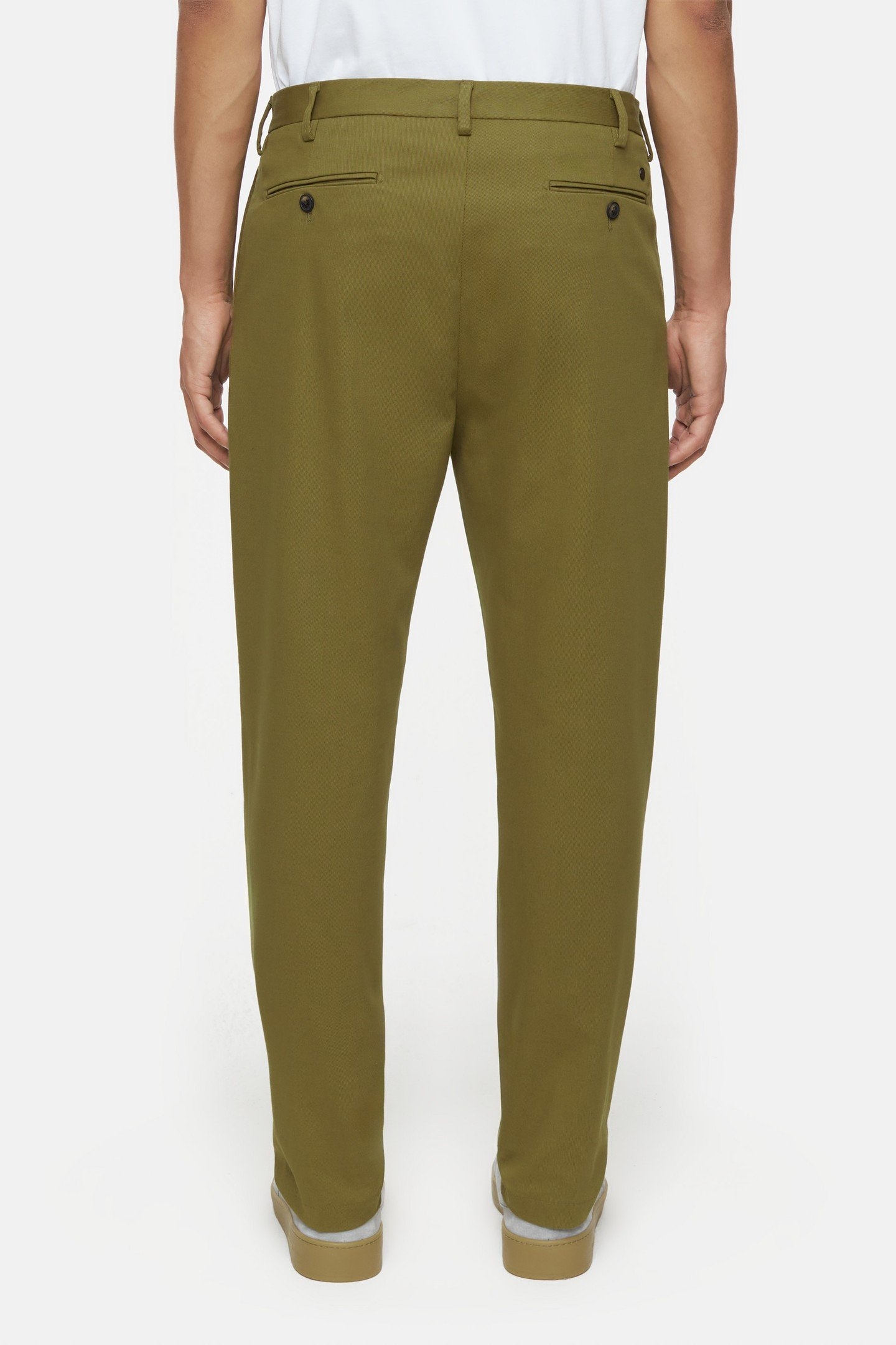 BERGEN TAPERED PANTS GOLDEN MOSS 5