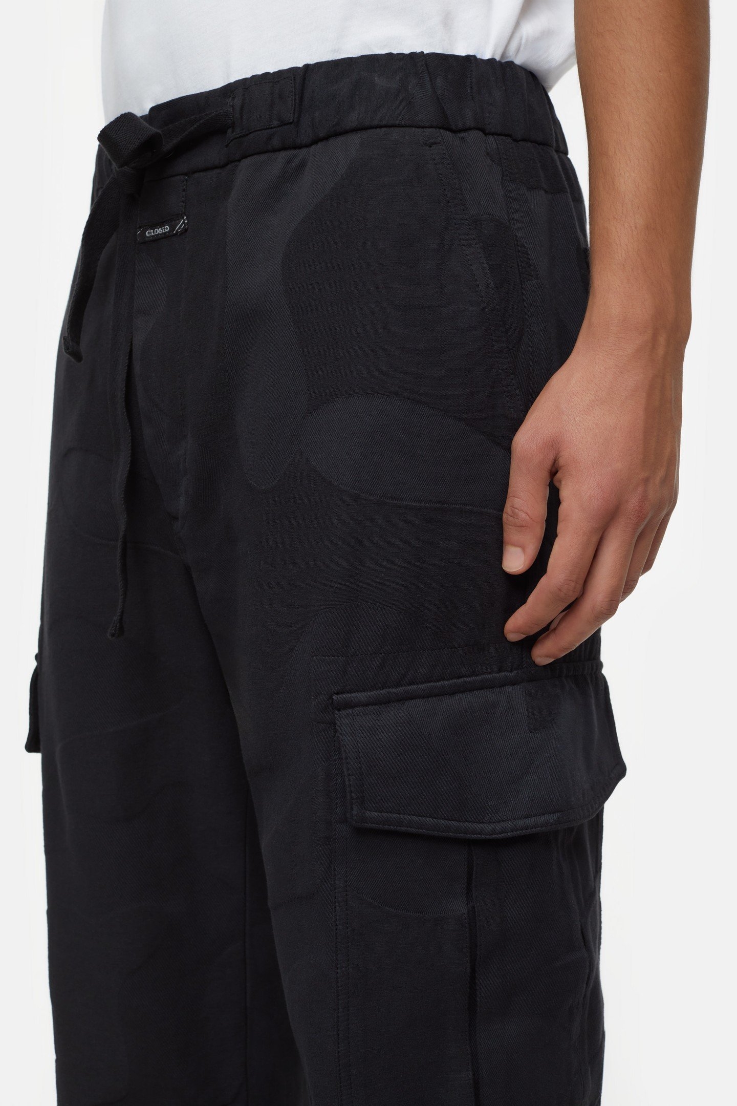 NEWPORT WIDE PANTS BLACK 6