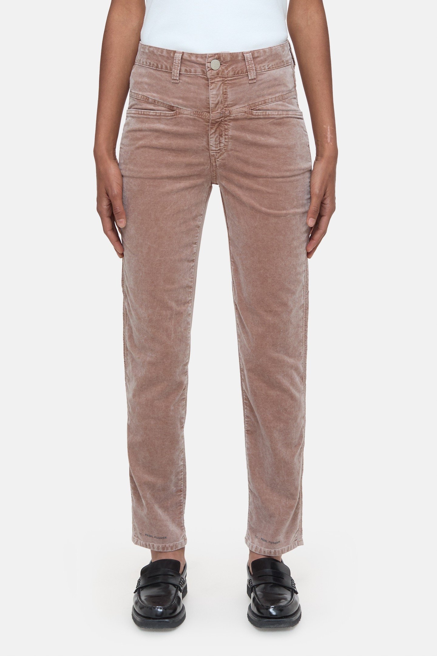 PEDAL PUSHER PANTS BISCOTTI BROWN 1