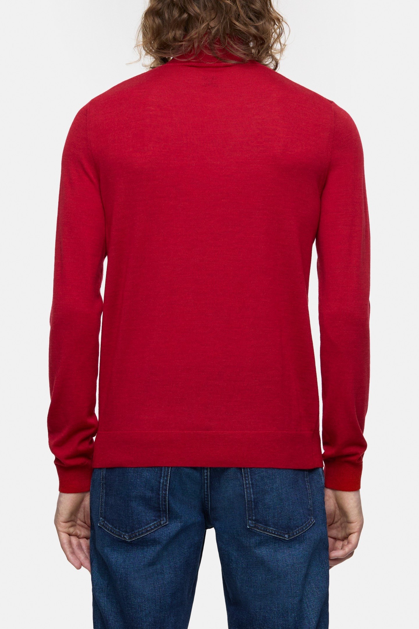 TURTLE-NECK JUMPER KNITS CHILI PEPPER RED 3