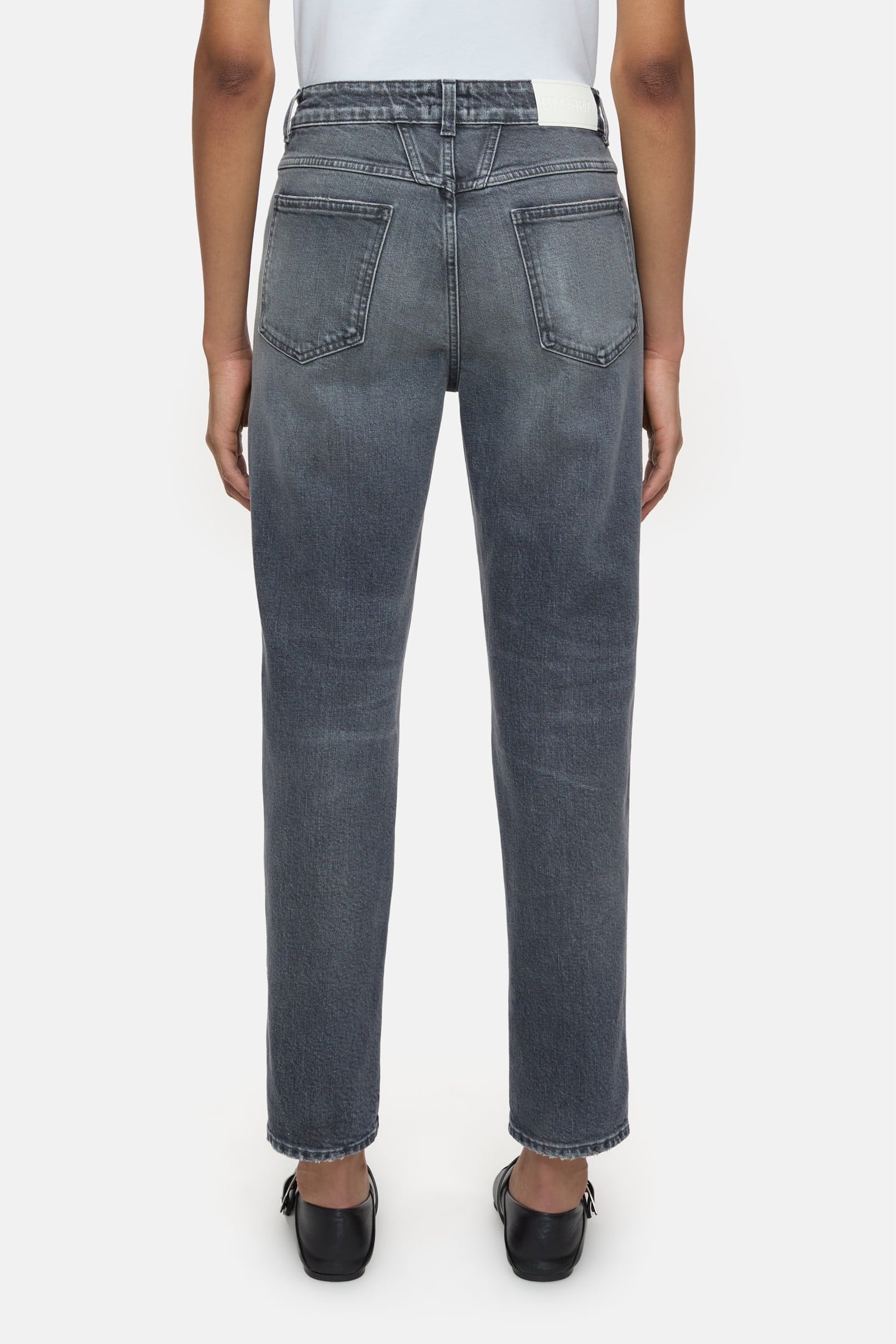 PEDAL PUSHER JEANS MID GREY 4