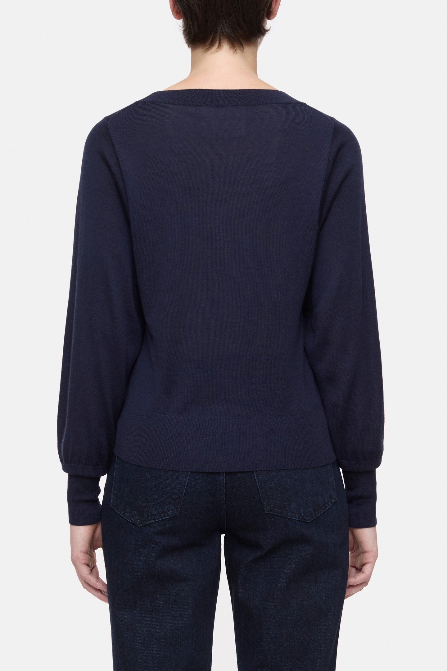 MOCK NECK LONG SLEEVE KNITS DARK NIGHT 2
