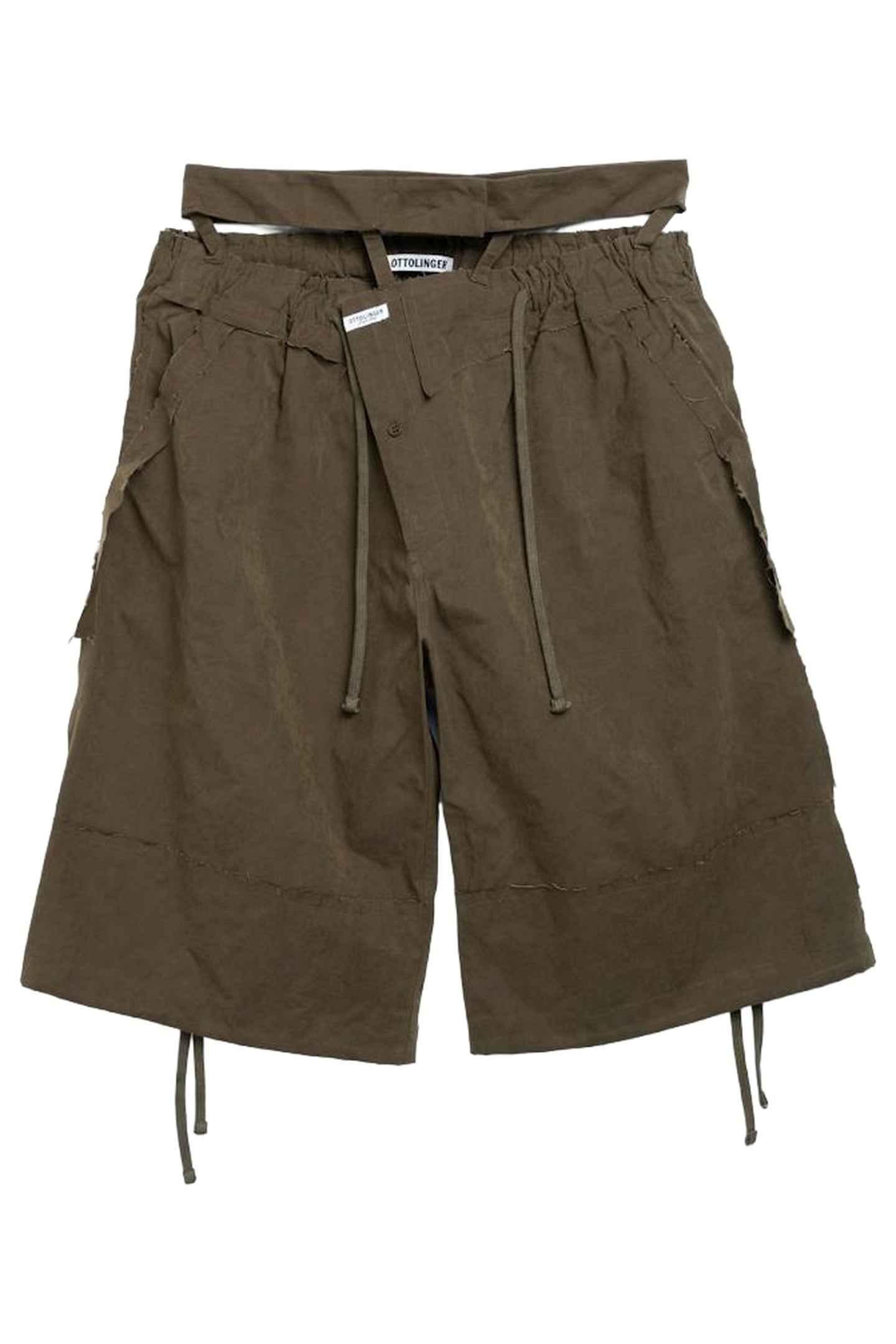 OTTOLINGER – BAGGY CARGO SHORTS GREEN 1
