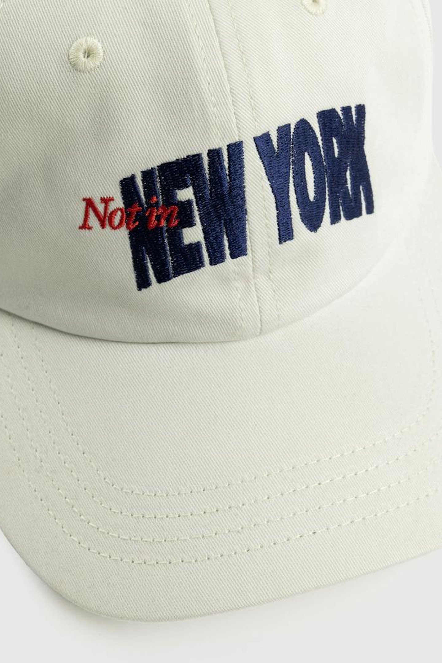 HIGHSNOBIETY – NOT IN NEW YORK CAP BEIGE 5