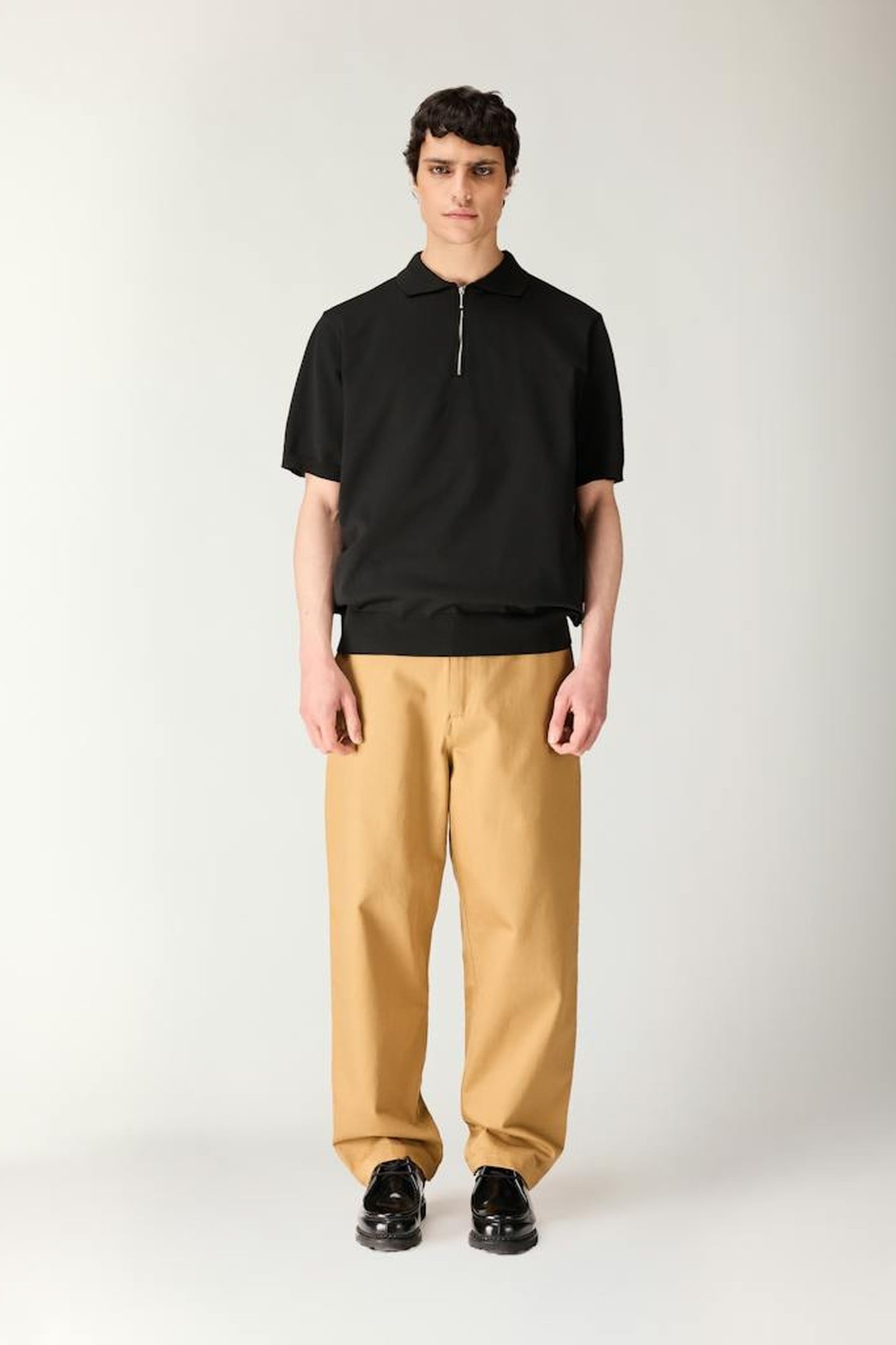 HIGHSNOBIETY HS05 – POLY KNIT ZIP POLO 1