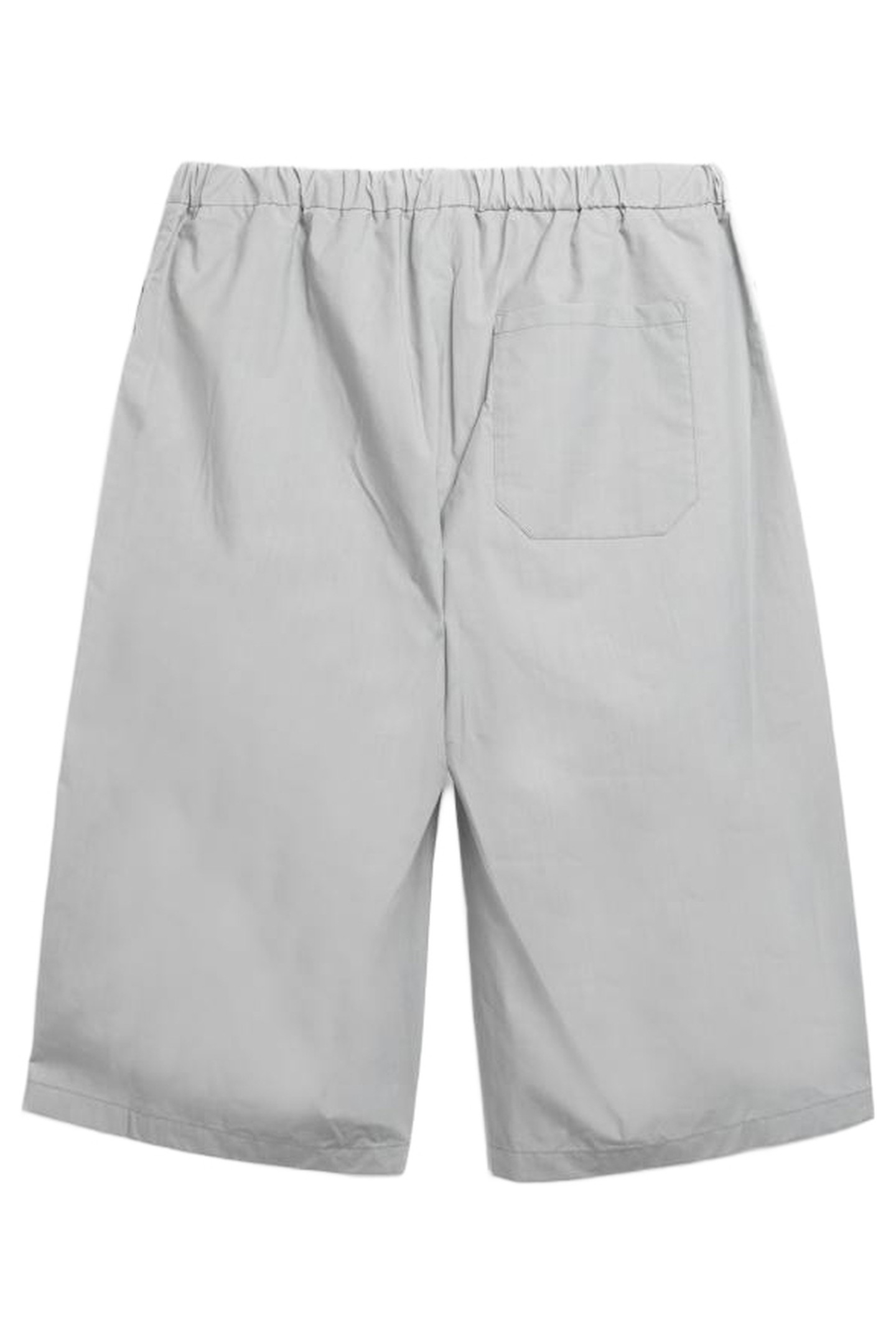 RIER – POPELINE BERMUDA SHORTS GREY 2