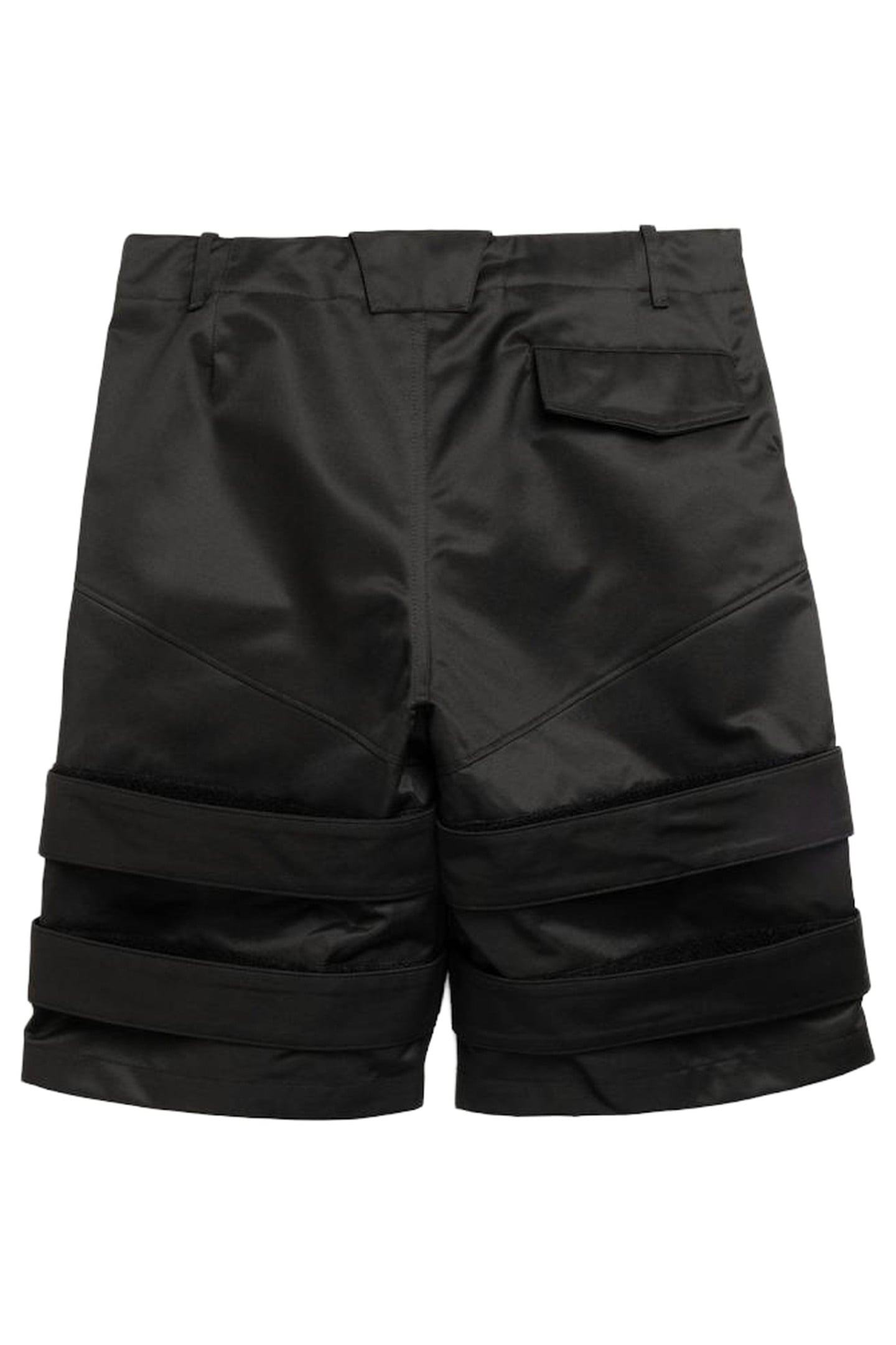OLLY SHINDER – STRAP SHORTS BLACK 2