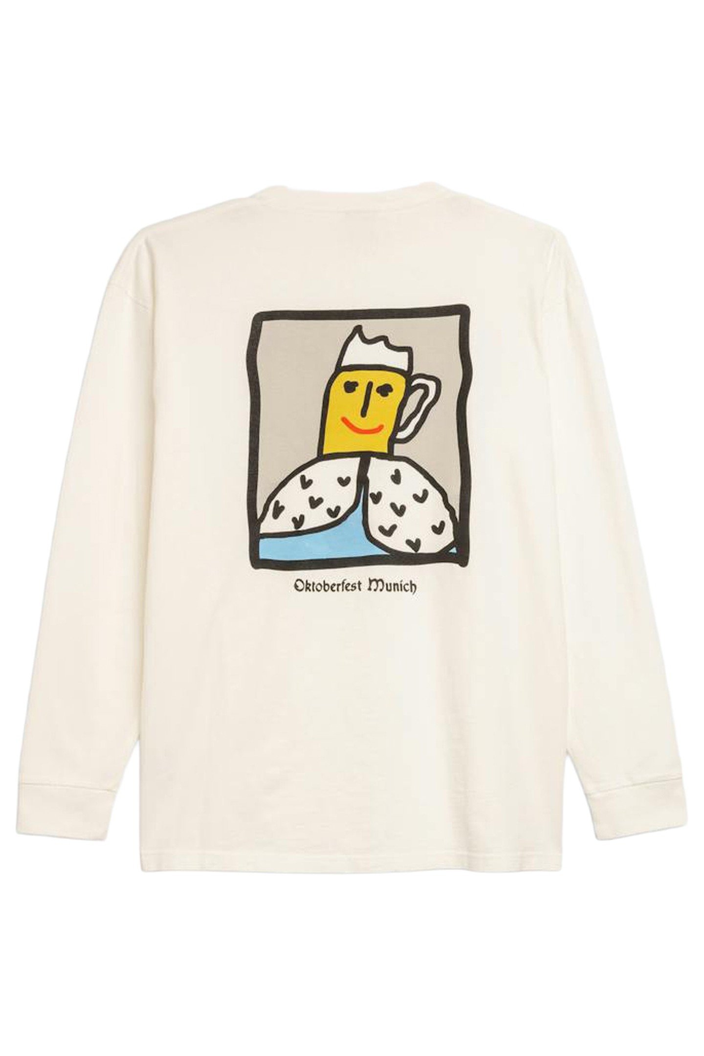 HIGHSNOBIETY – POSTER LONG-SLEEVE JERSEY WHITE 3