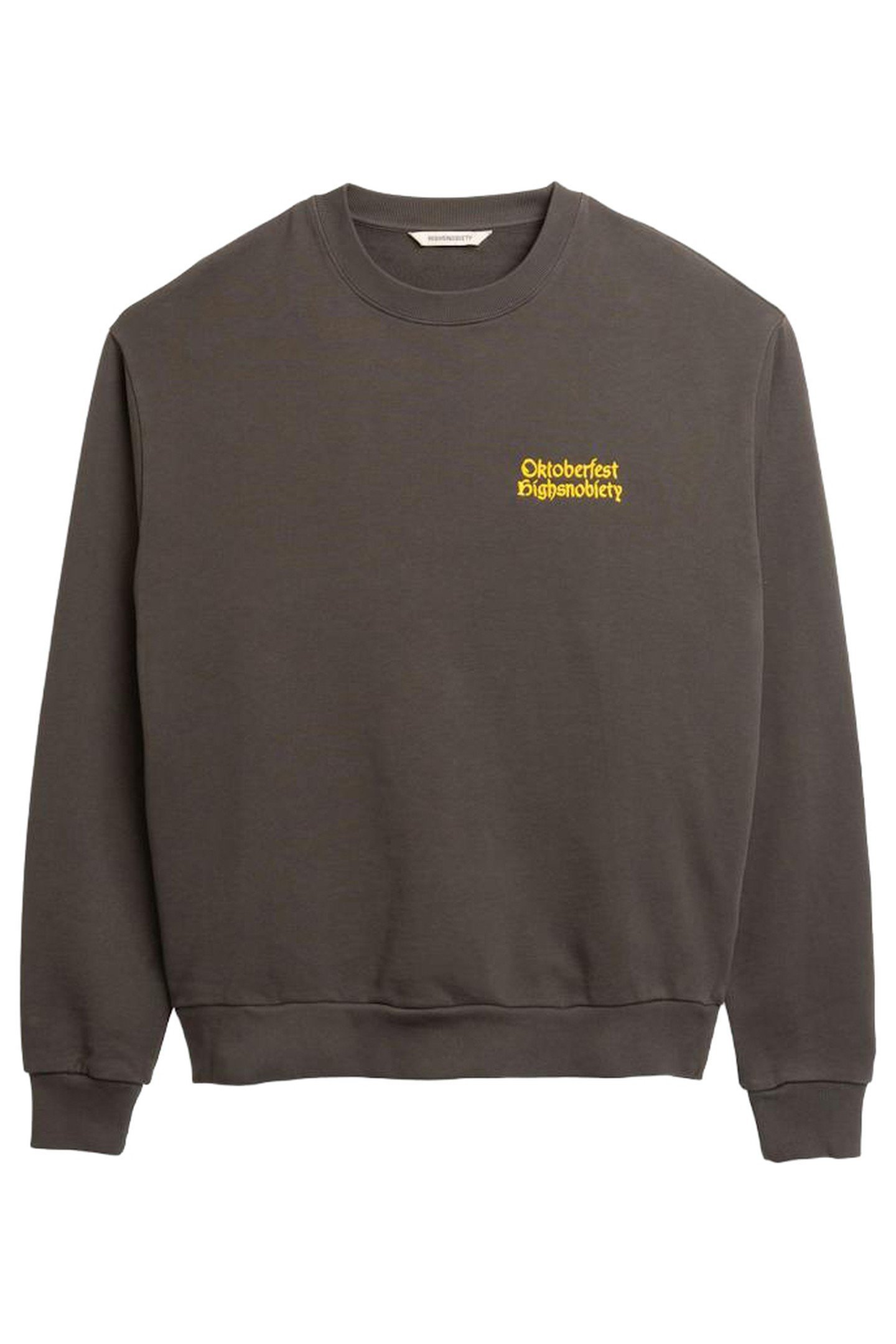 HIGHSNOBIETY – BEERSTEIN CREWNECK BROWN 1